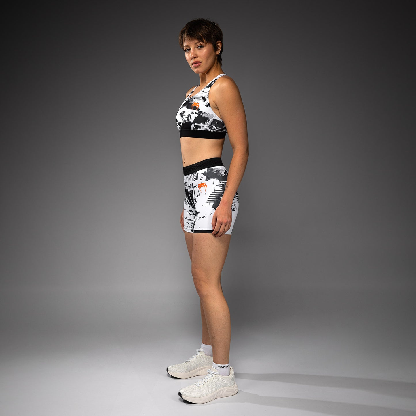 UFC Zenith by Venum Authentic Fight Week Performance Vale Tudo Short Dames - Wit