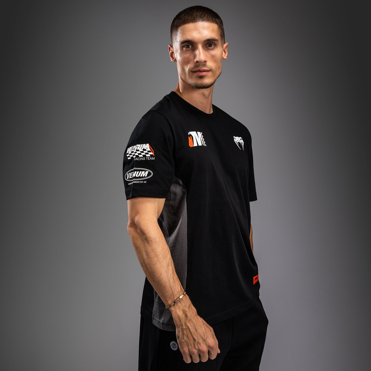 Venum Motorsport T-Shirt - Diep Zwart