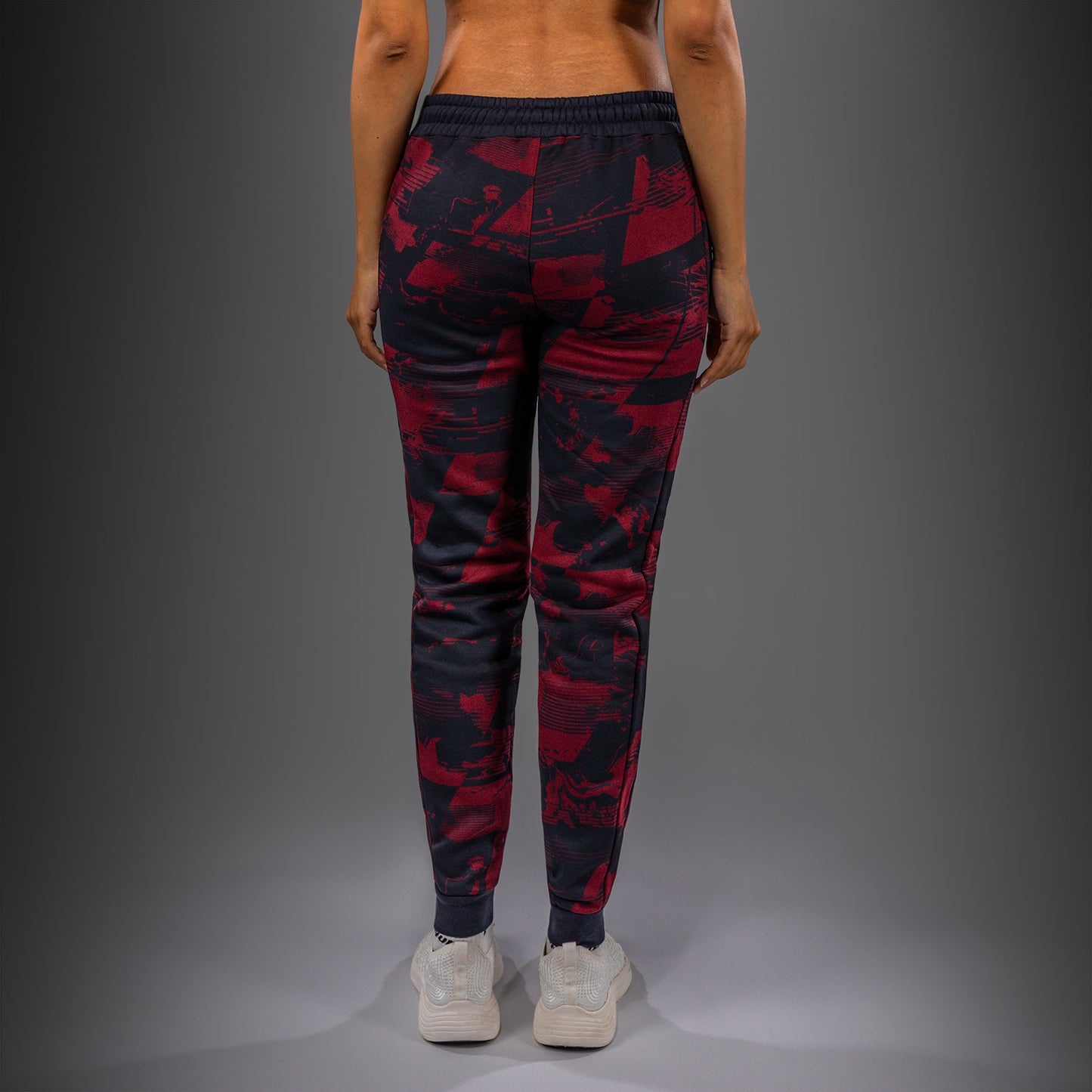 UFC Zenith by Venum Authentic Fight Week Broek Dames - Marineblauw/Bordeauxrood/Zilver