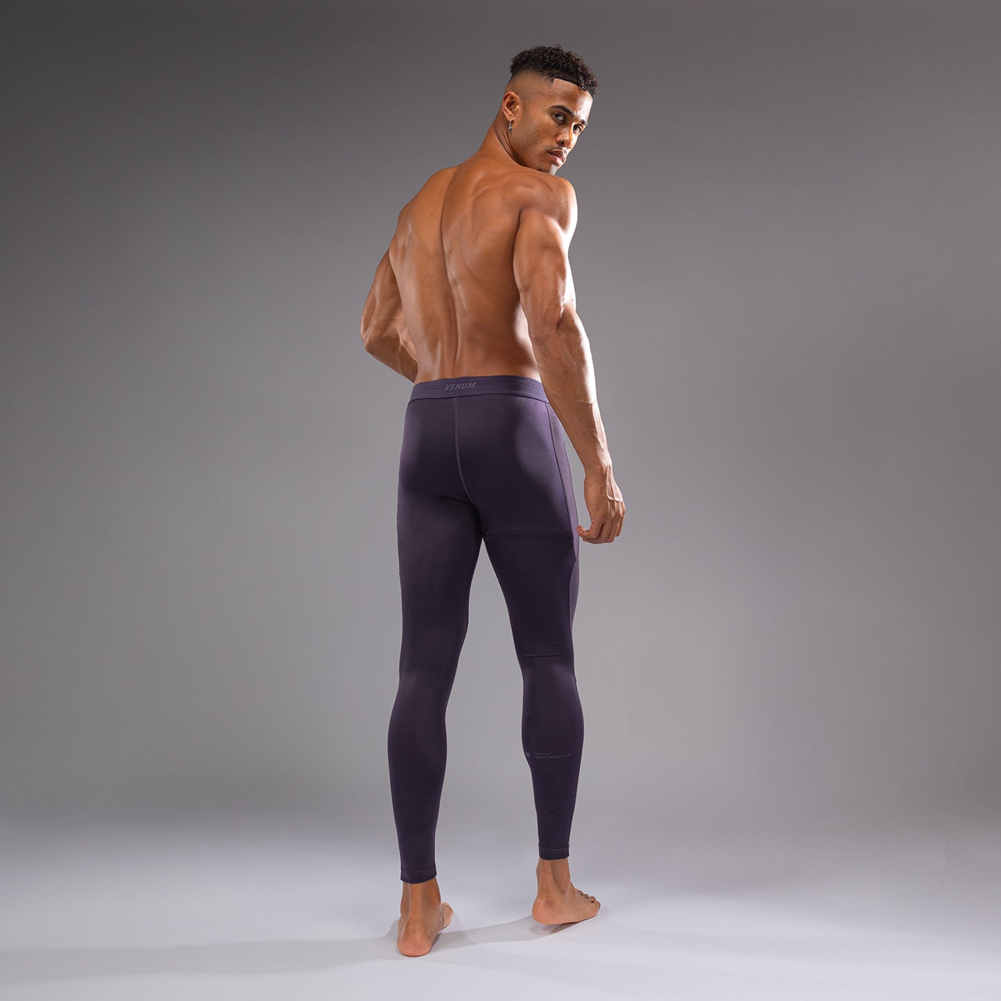 Venum G-Fit Air Compressie Leggings Heren - Donkerpaars
