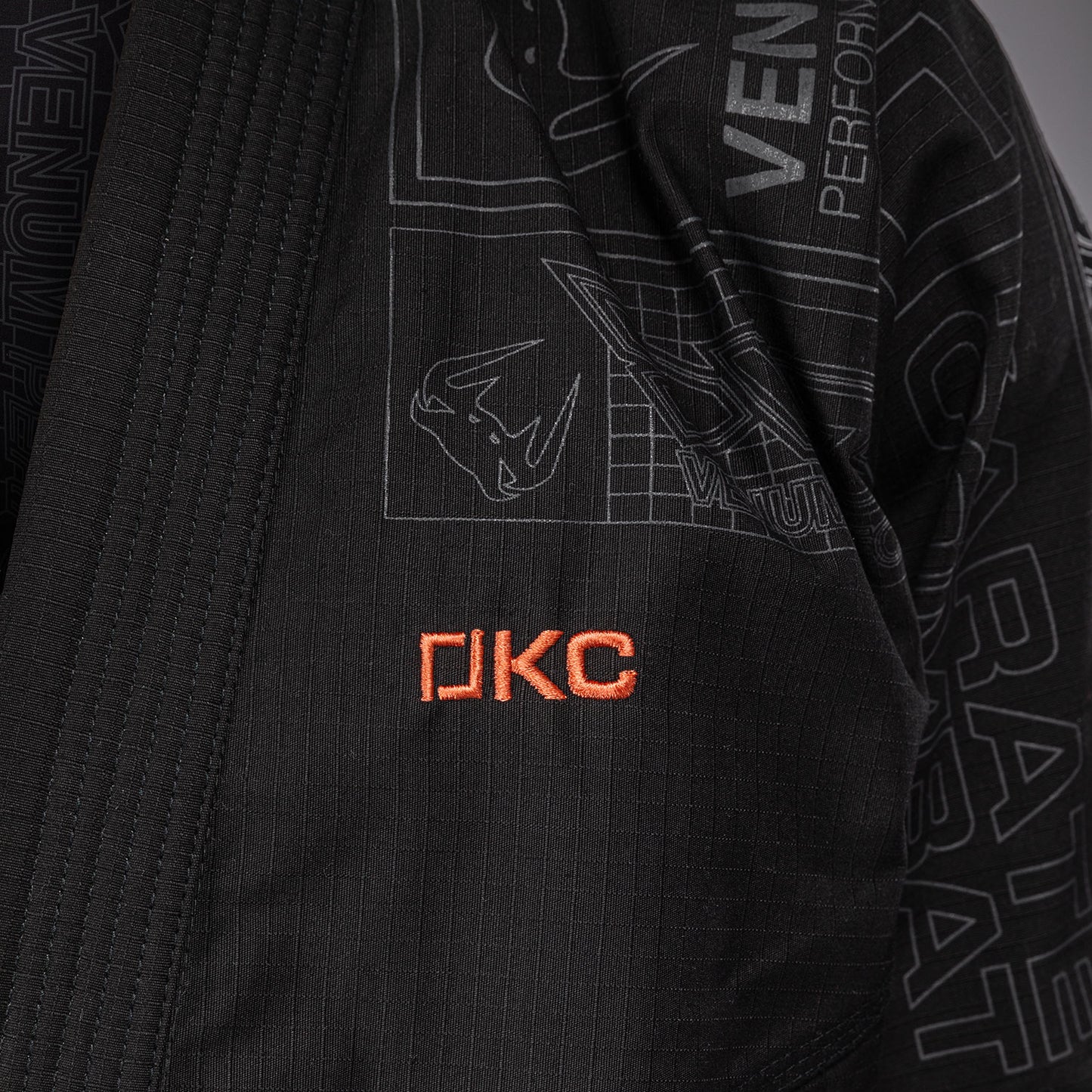 Karate Combat by Venum BJJ Gi – Zwart/Grijs