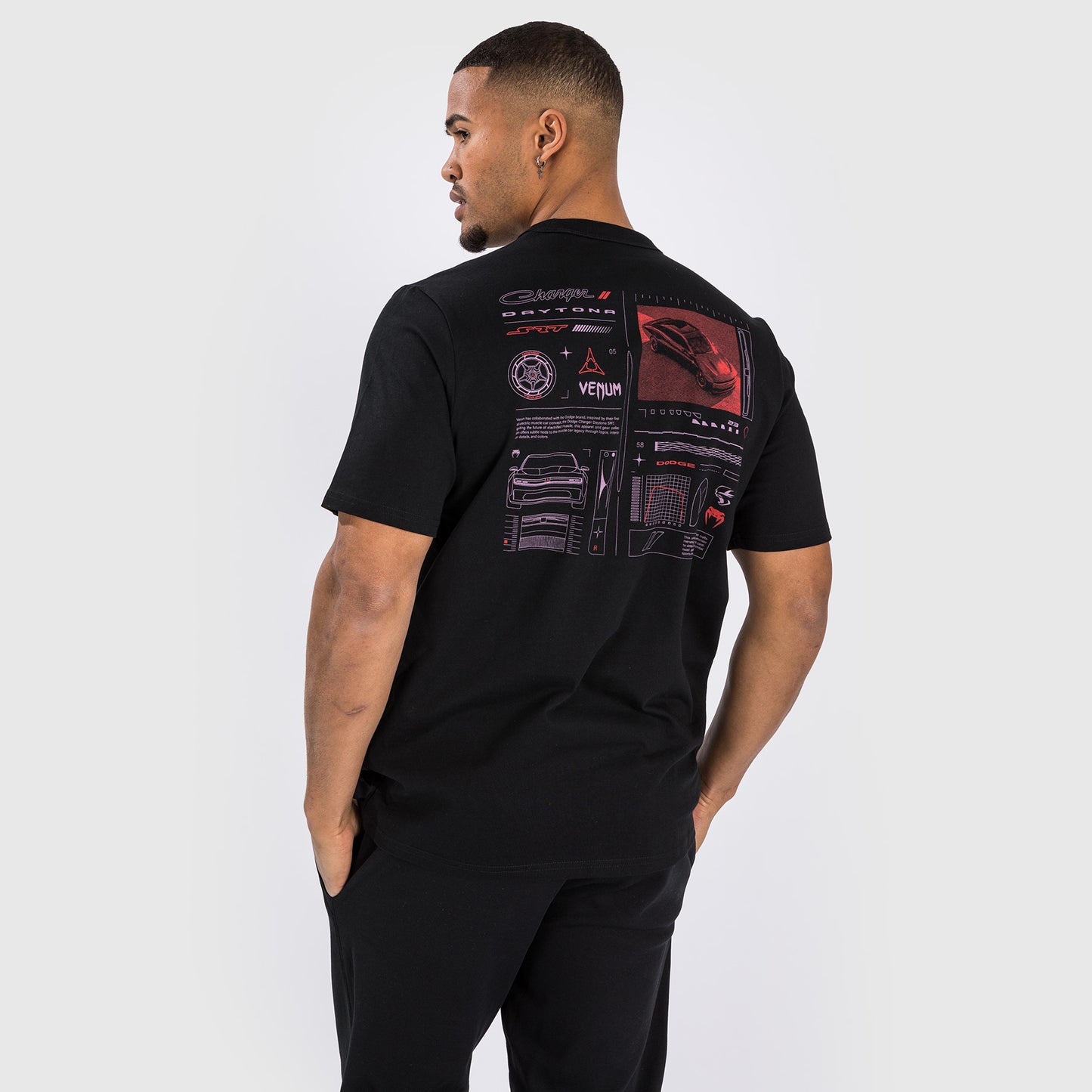 Venum x Dodge Banshee Heren T-shirt - Zwart