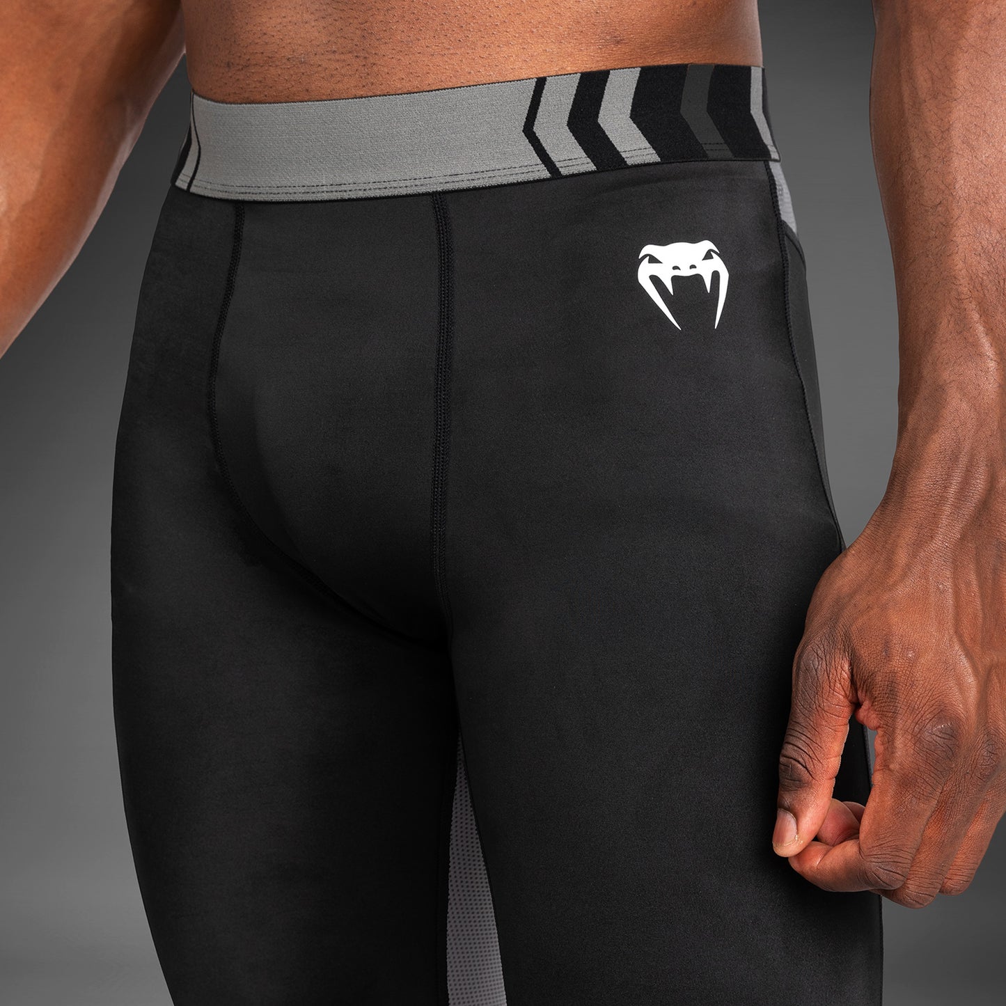 Venum Tempest Herenleggings - Zwart/Grijs