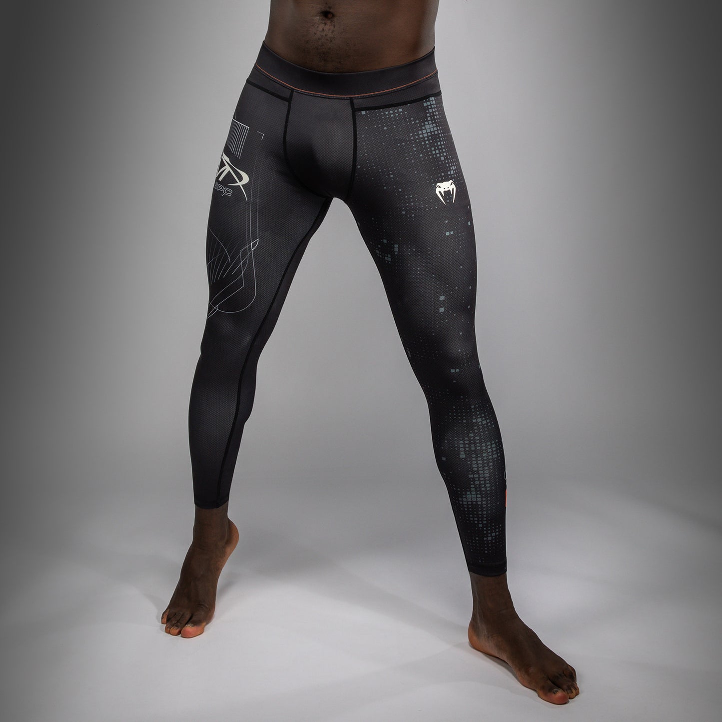 Venum Eclipse Spats – Zwart/Ivoor