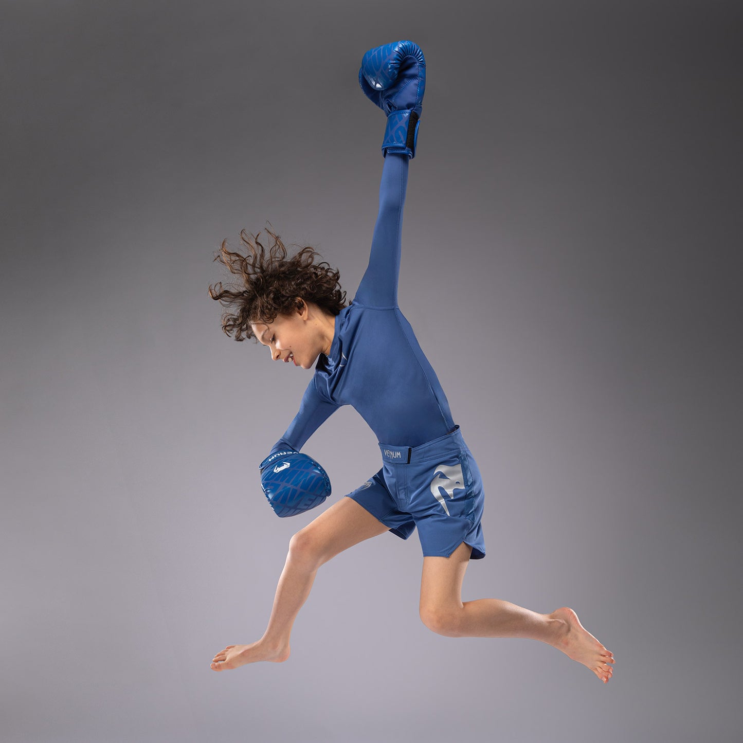 Venum Light Fight Shorts voor Kinderen - Koningsblauw