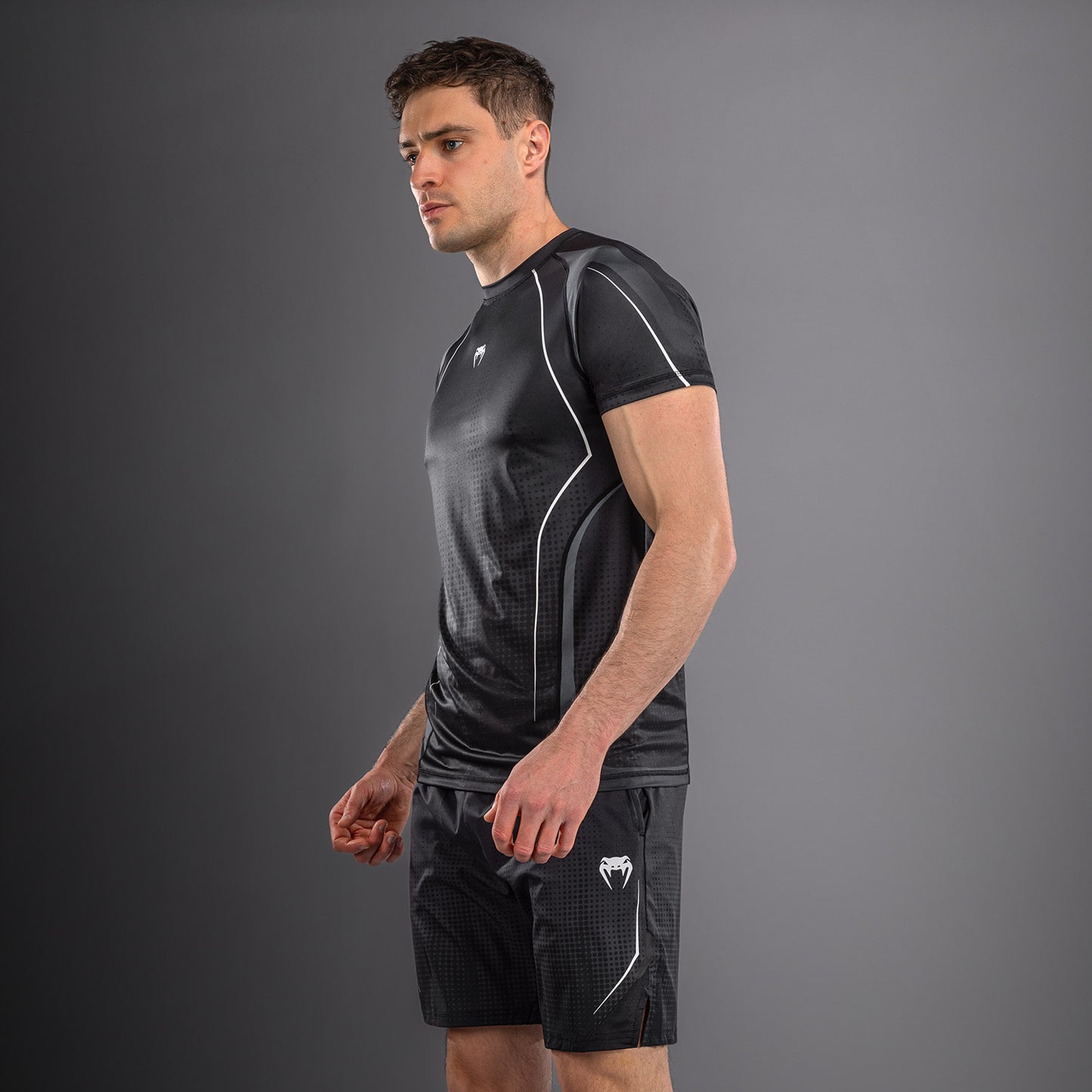 Venum Stealth Dry Tech T-shirt – Zwart/Wit