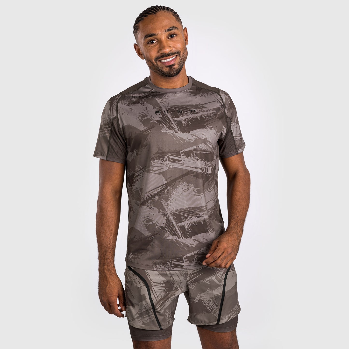Venum Electron 3.0 Dry-Tech t-shirt - Zand