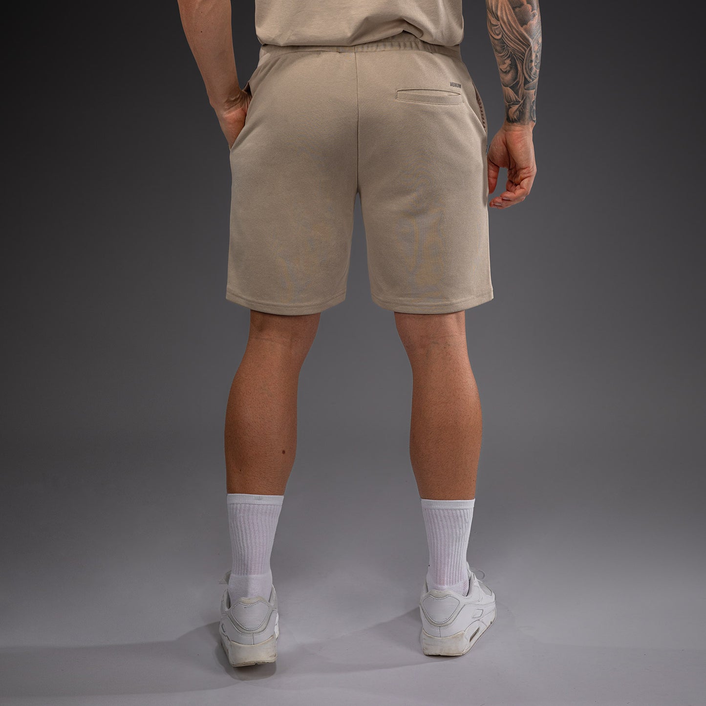 Venum Giant 3D Katoenen short – Lichtbeige