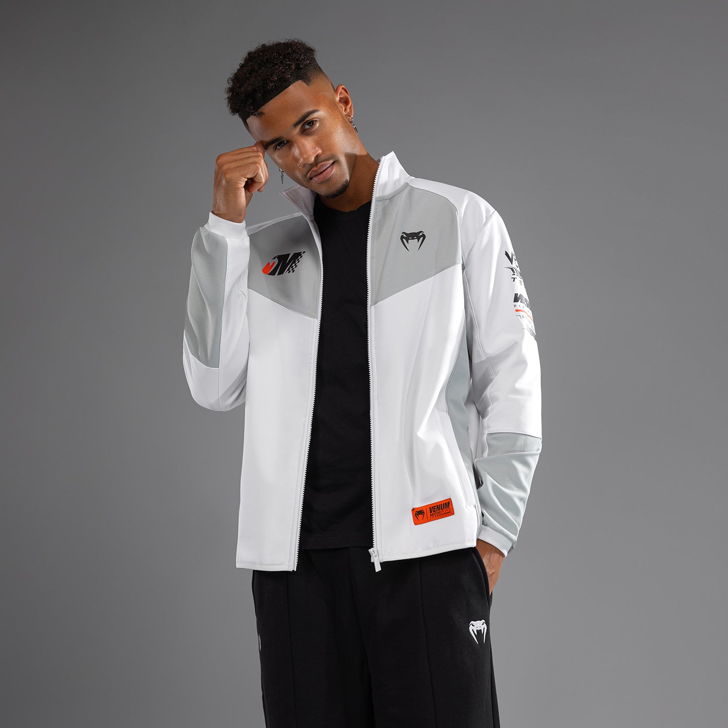 Venum Motorsport Softshell Jacket - Sneeuw Wit