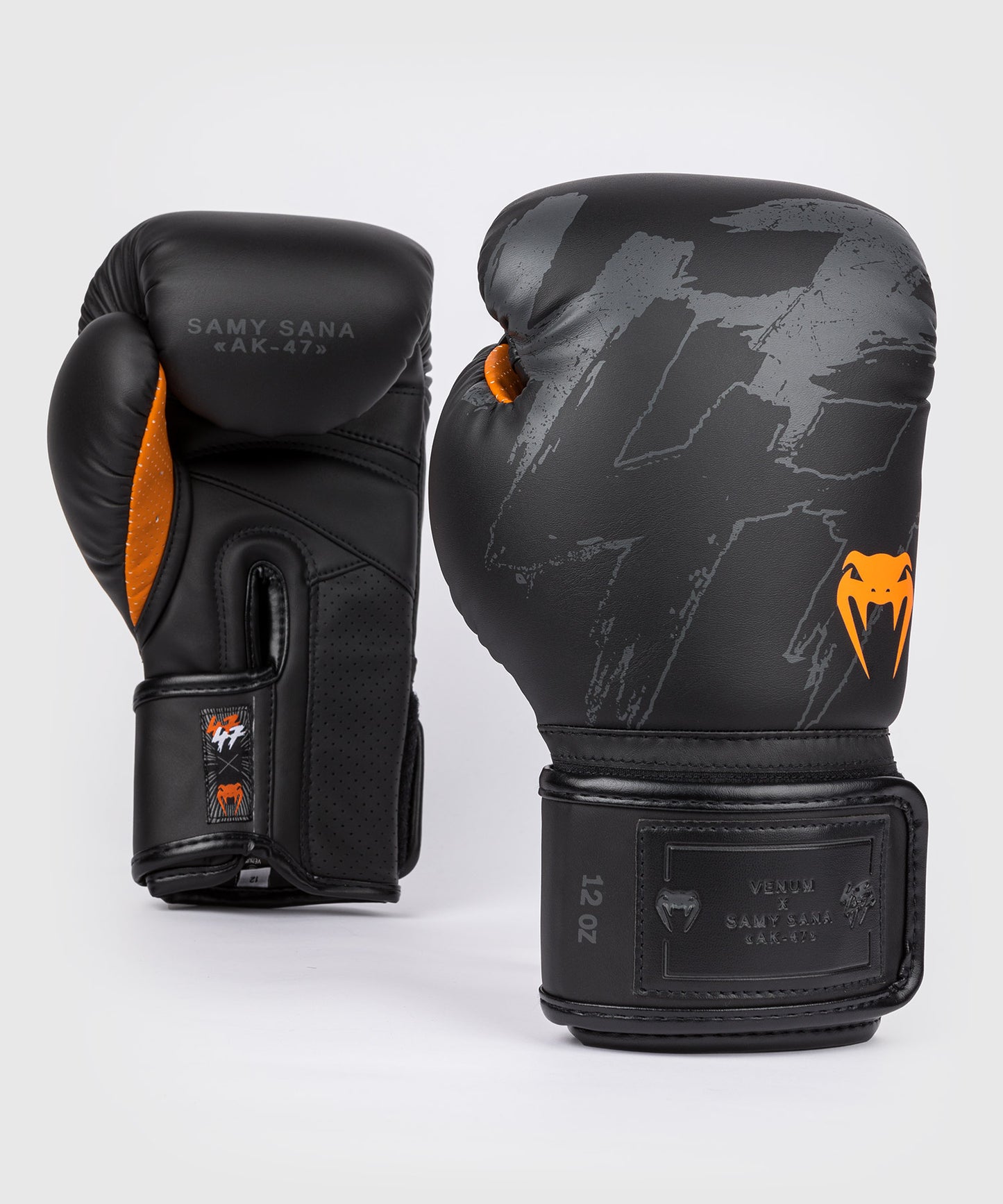 Venum S47 Bokshandschoenen - Zwart/Oranje