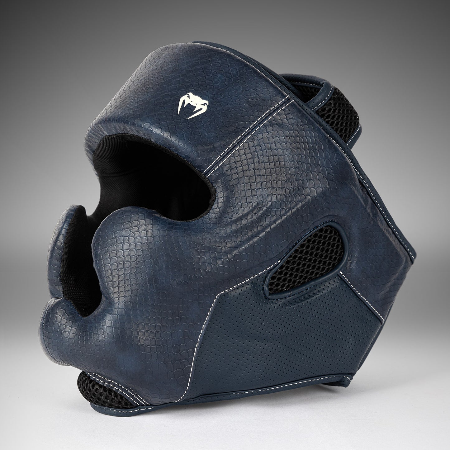 Venum Impact Evo Scales Hoofdbeschermer – Middernachtblauw