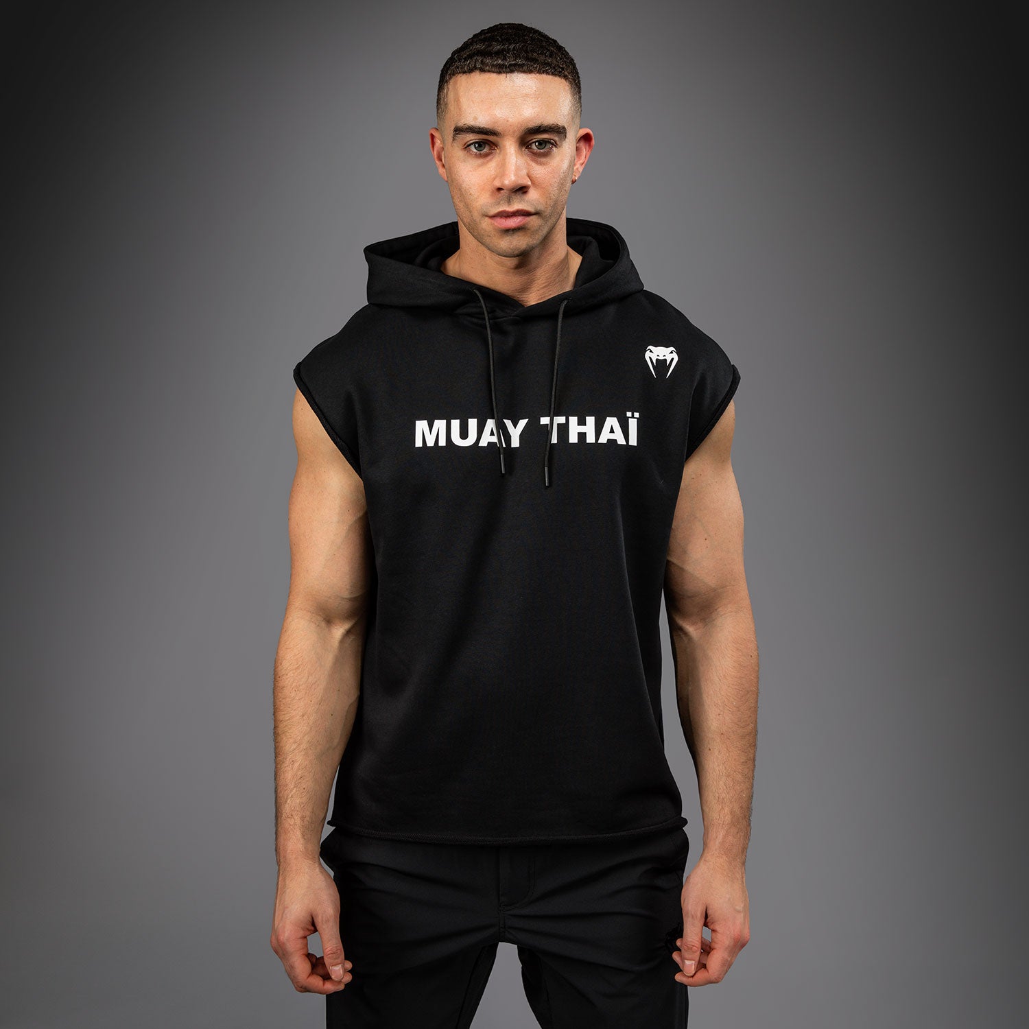 Gorilla Wear Marshall Mouwloze Hoodie - Legergroen - S