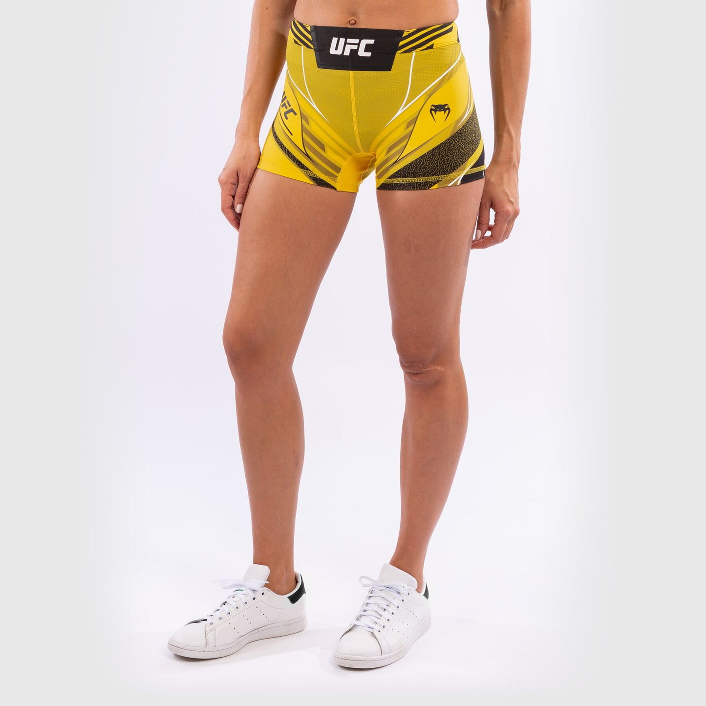 UFC Venum Authentic Fight Night Vale Tudo Damesshort - Short Fit - Geel