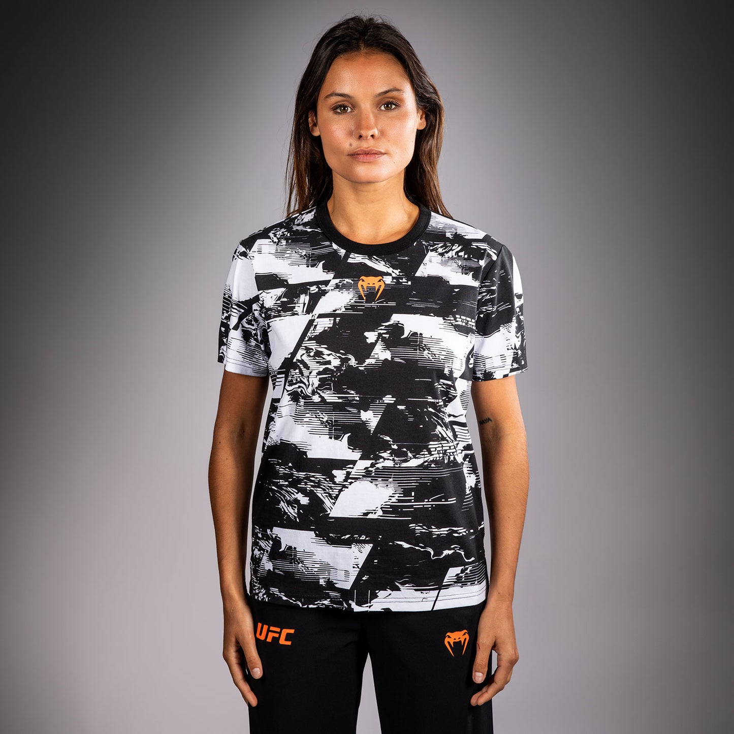 UFC Zenith by Venum Authentic Fight Week T-shirt Korte Mouw Dames - Wit
