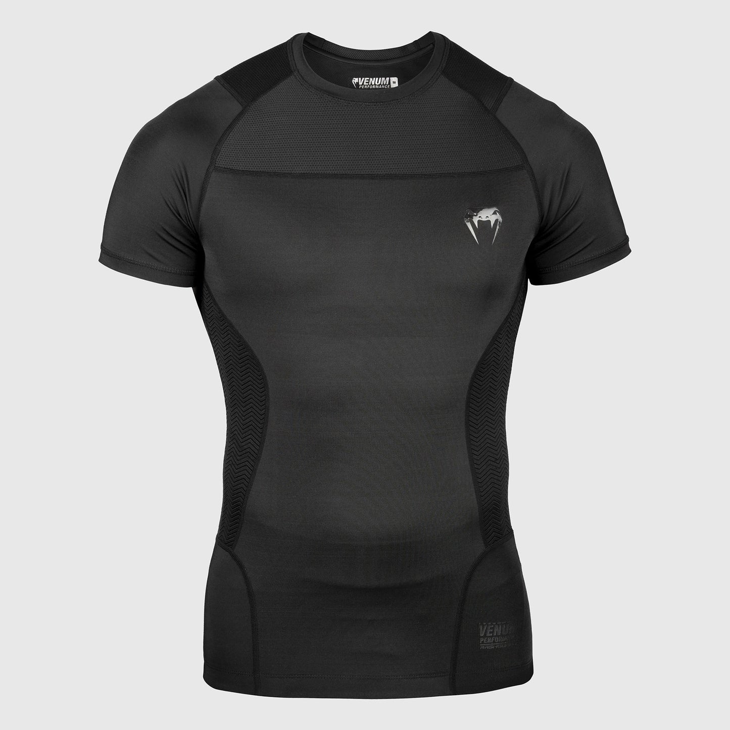 Venum G-Fit Rashguard - korte mouwen - zwart
