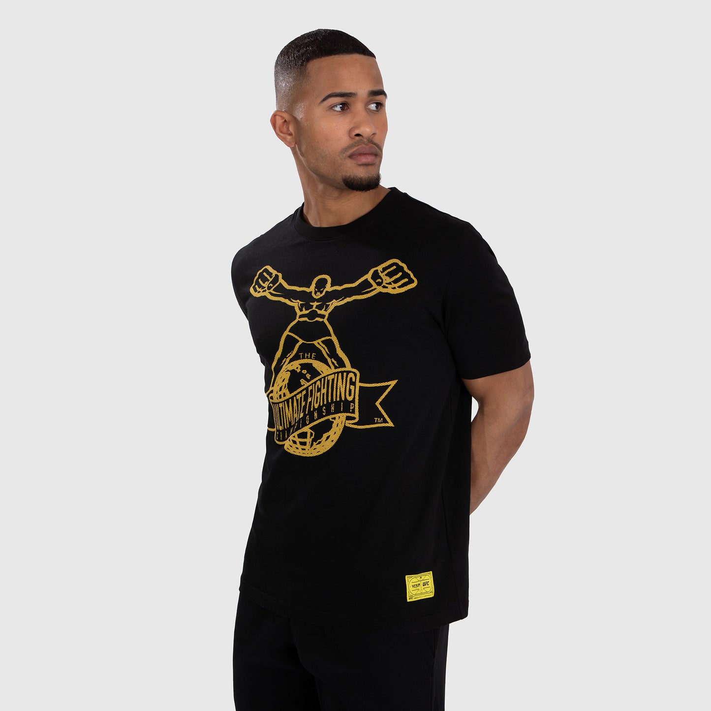 UFC by Venum Ulti-Man T-shirt - Zwart/Geel