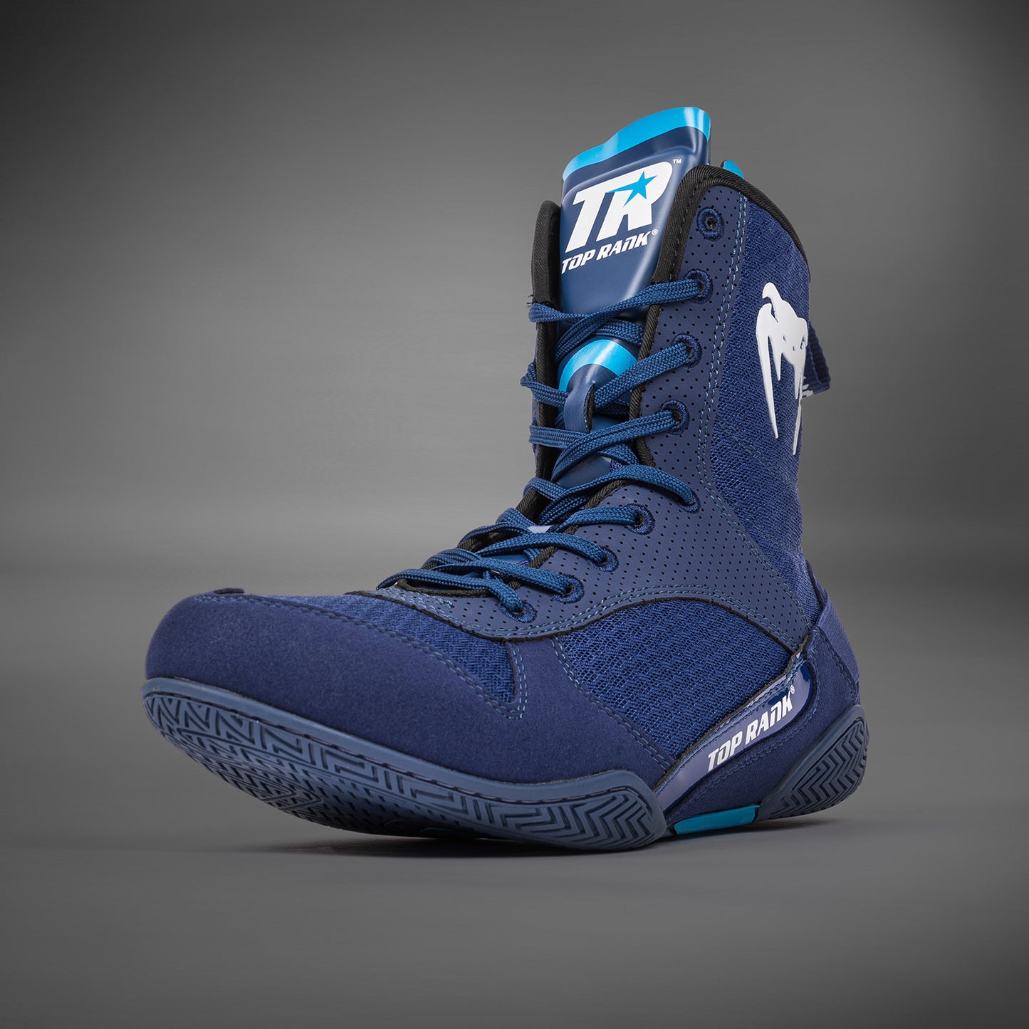 Venum x Top Rank Original Heren Boksschoenen - Marineblauw