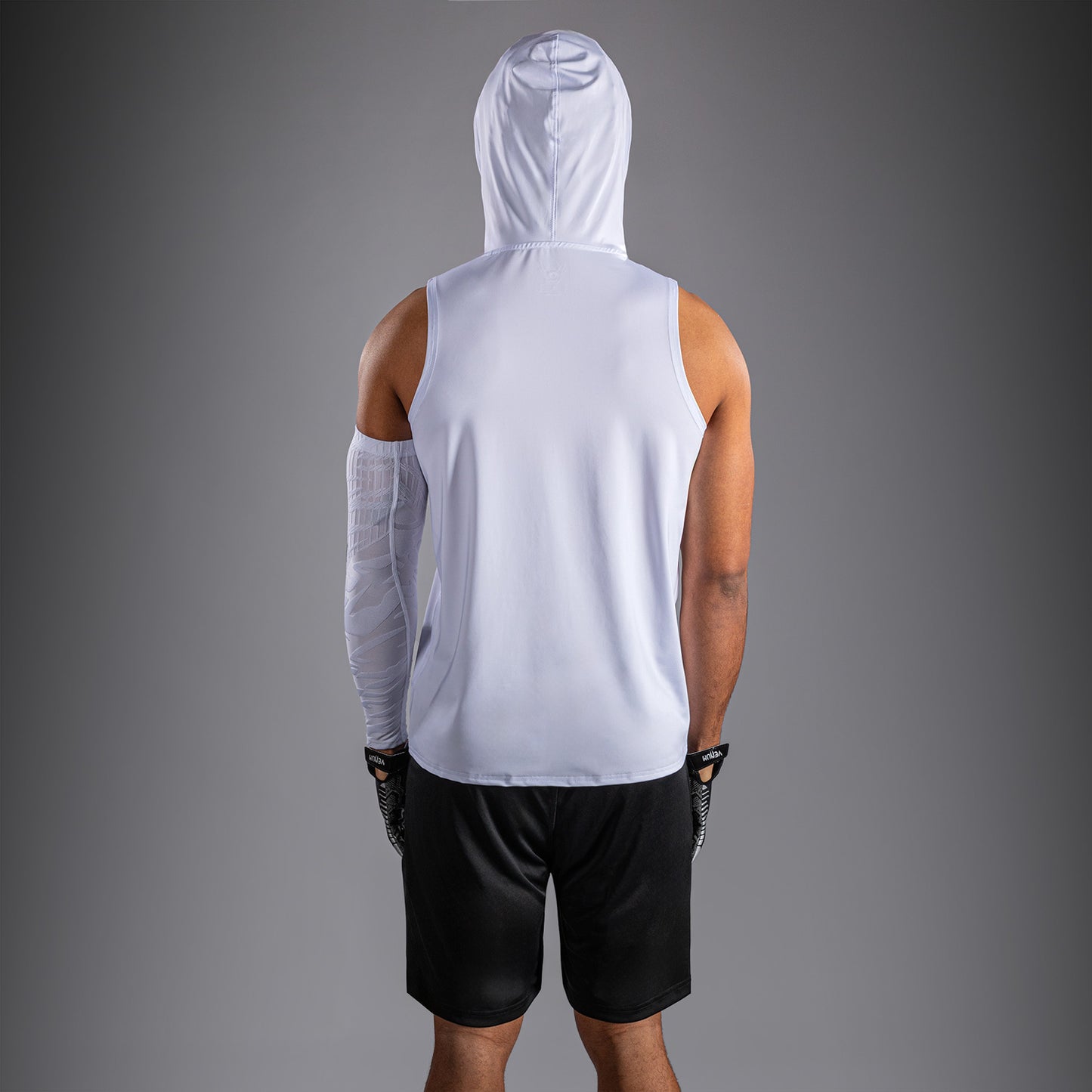 Venum Elite Mouwloos Dry Tech Hoodie - Wit