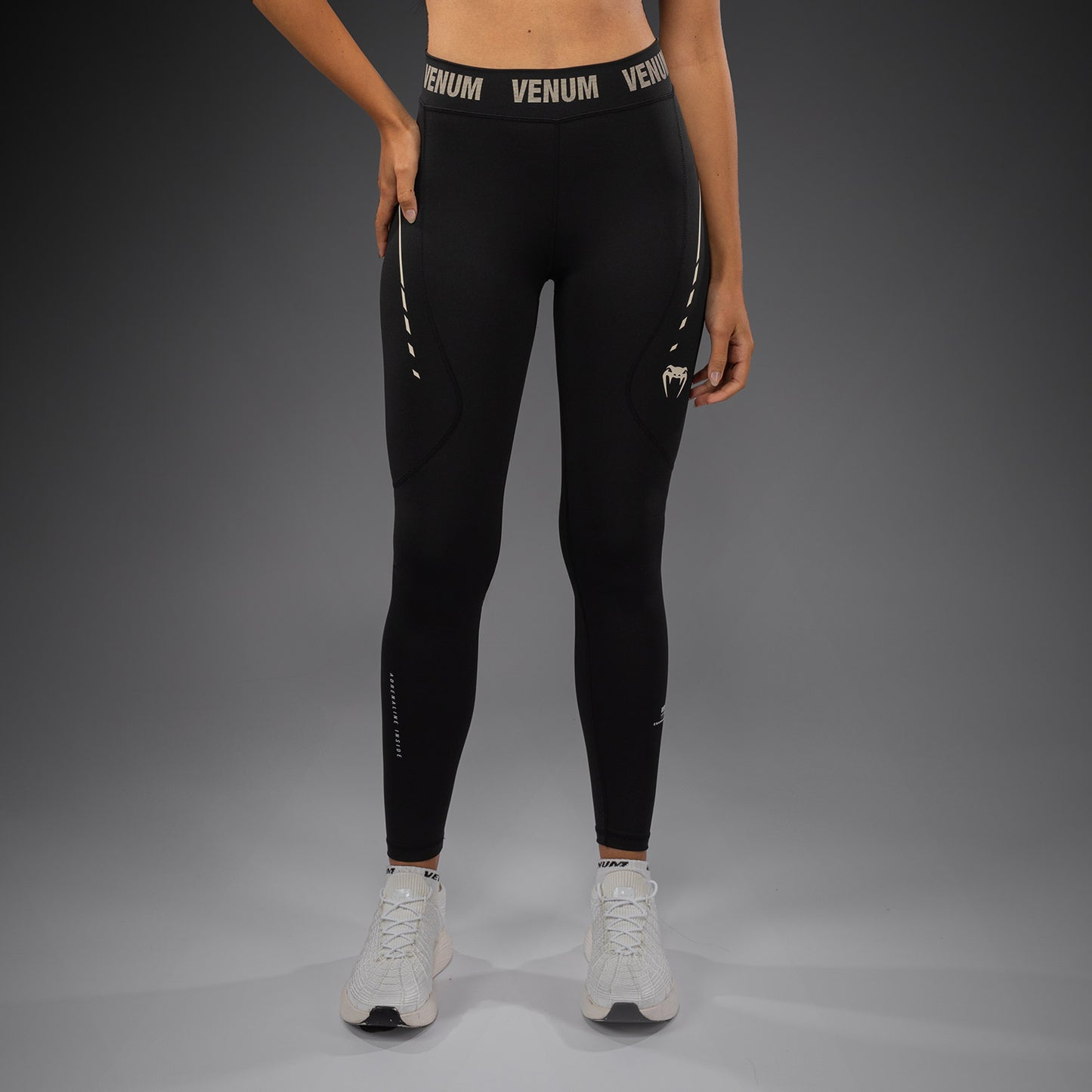 Venum Adrenaline Dames Leggings – Zwart/Ivoor