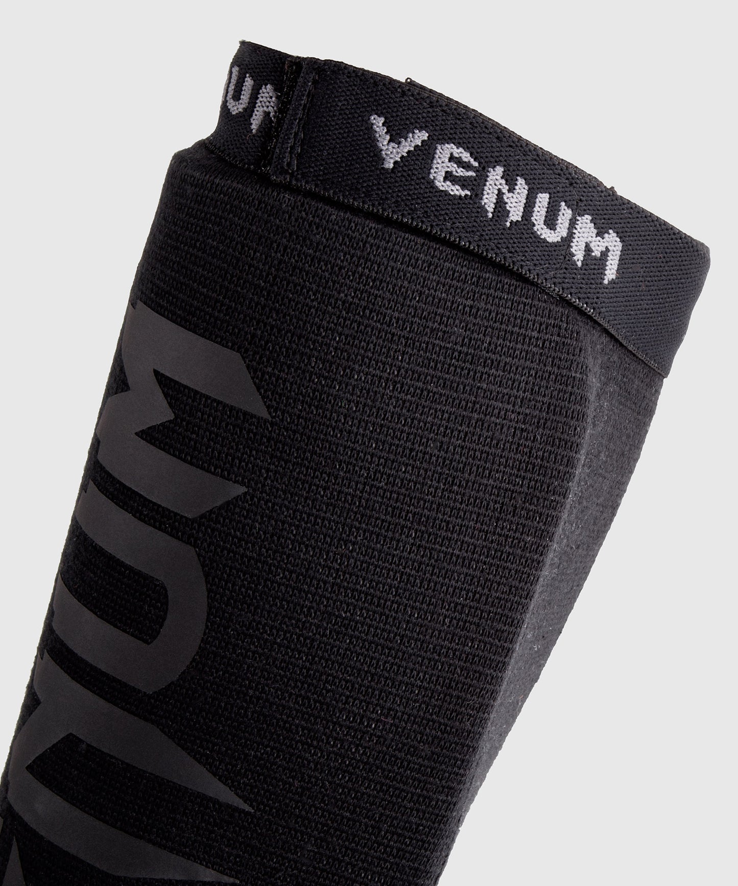 Venum Kontact Scheenbeschermers - Zwart/Zwart