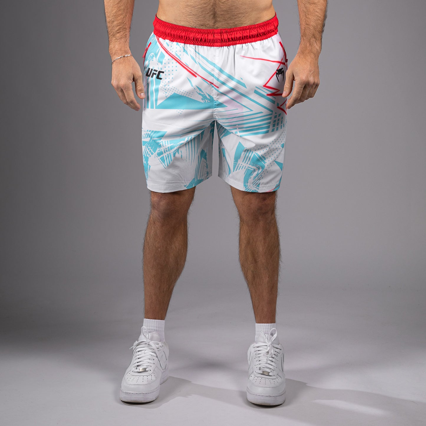 UFC Fusion By Venum Miami Edition Fight Week Heren Performance Short - Wit