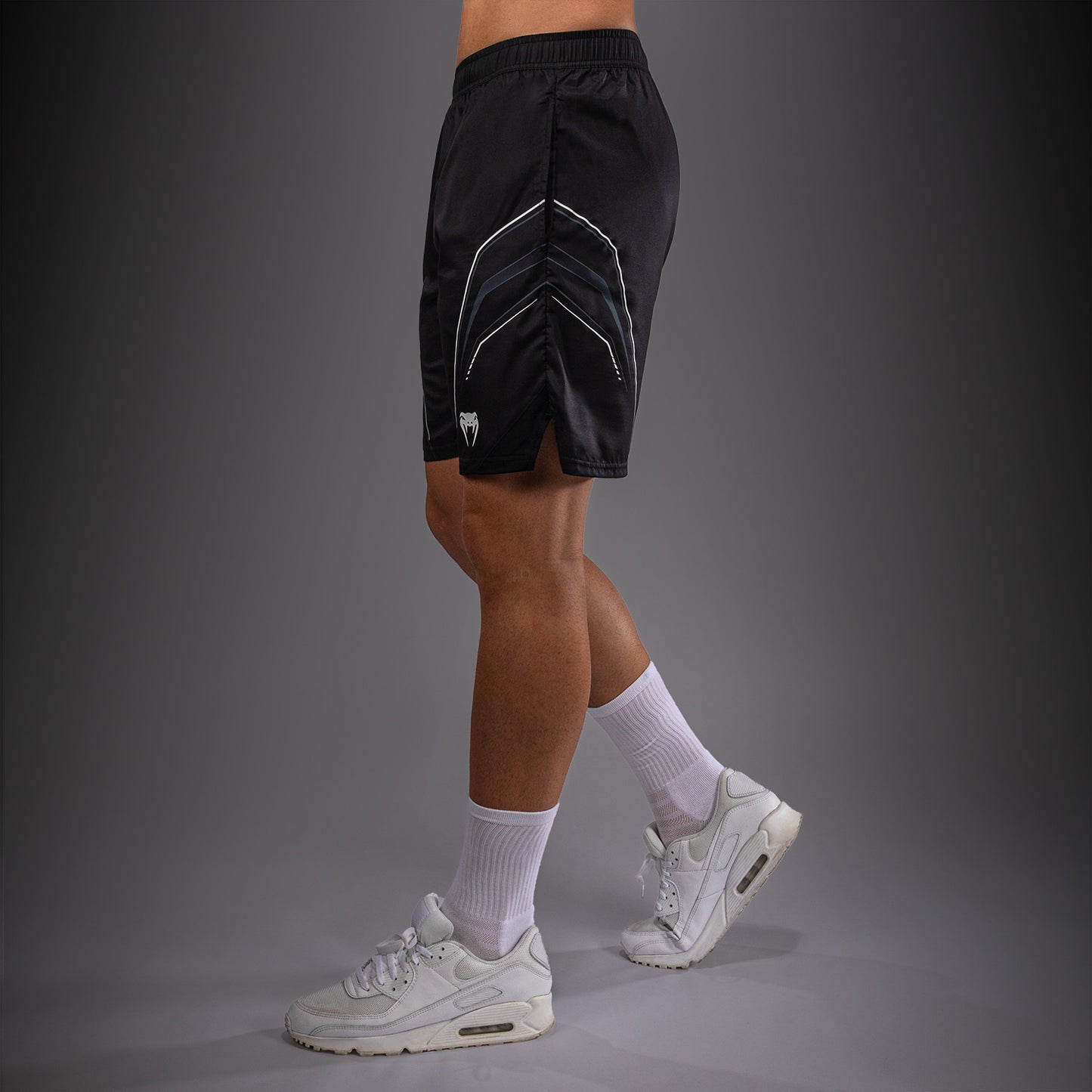 Venum Streamline Trainingsshorts – Zwart/Wit
