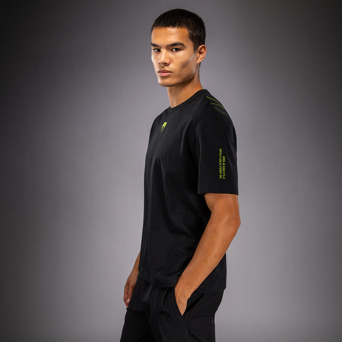 Venum Amazonia Reborn T-shirt - Zwart/Groen