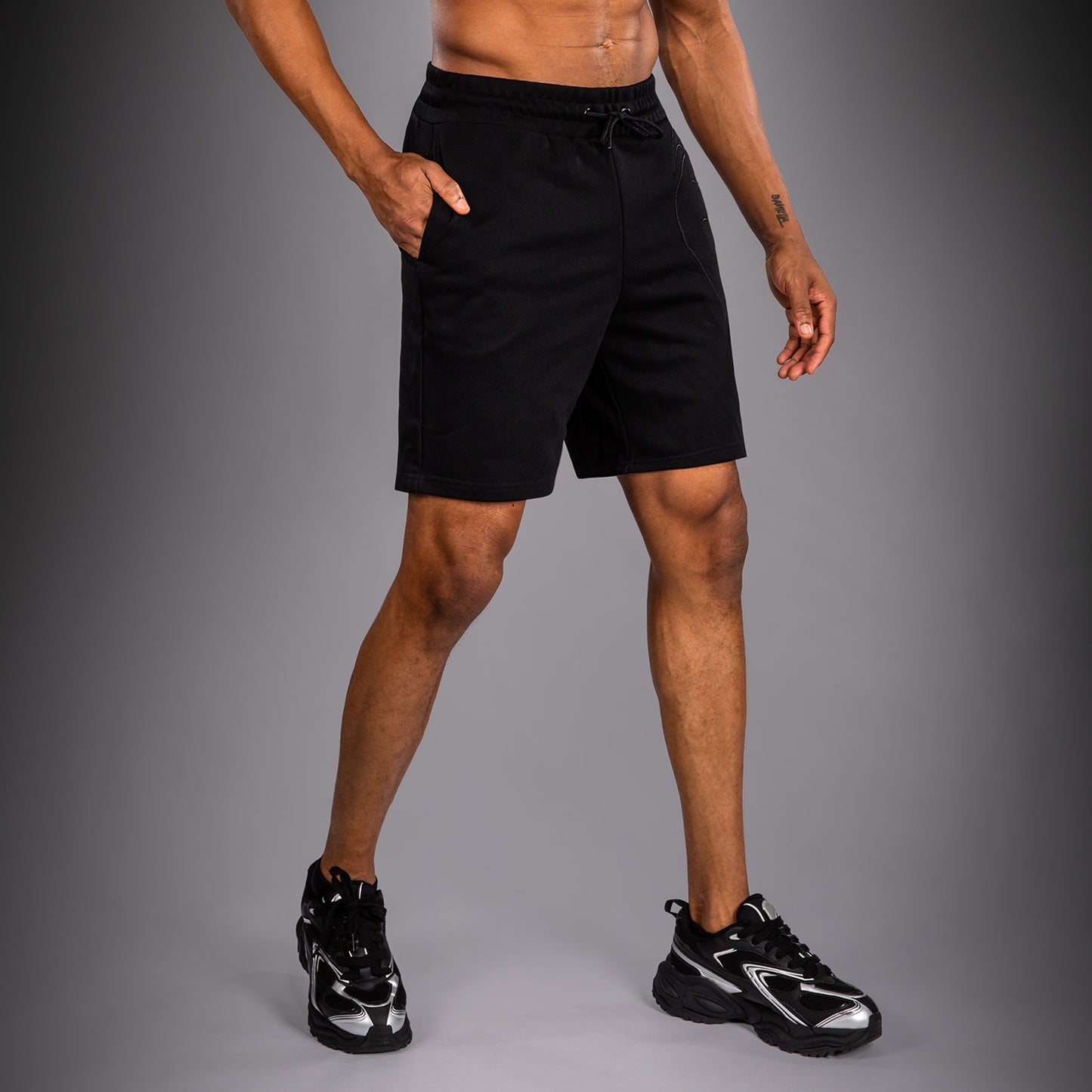 Venum Giant 3D Katoenen short – Zwart