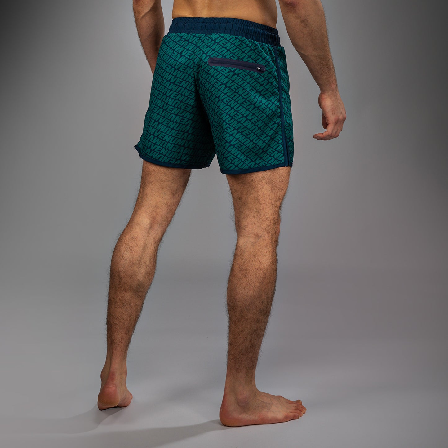 Venum Echo Board Shorts - Diep Oceaanblauw/Emerald Groen