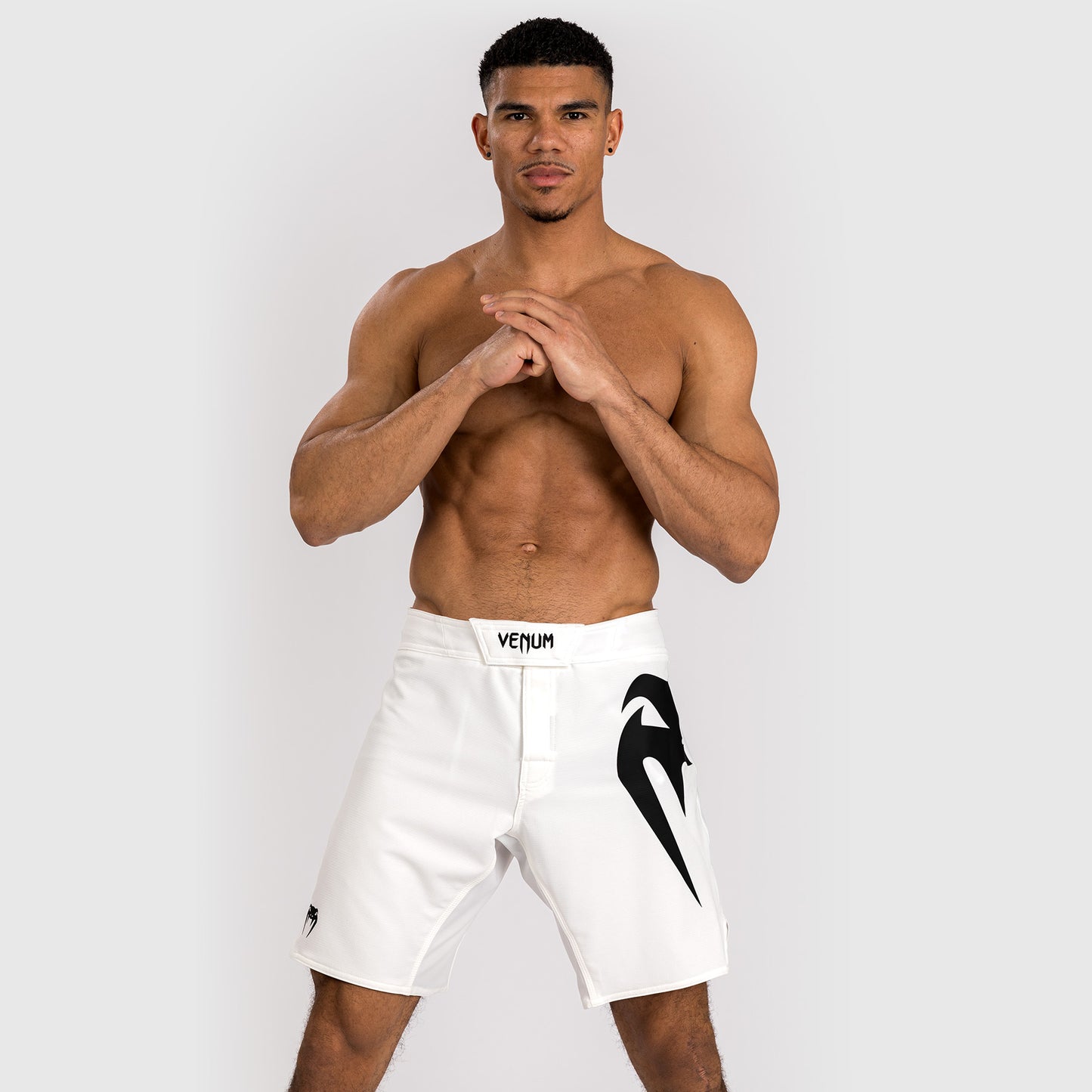 Venum Light 5.0 Vechtshorts - Wit/Zwart