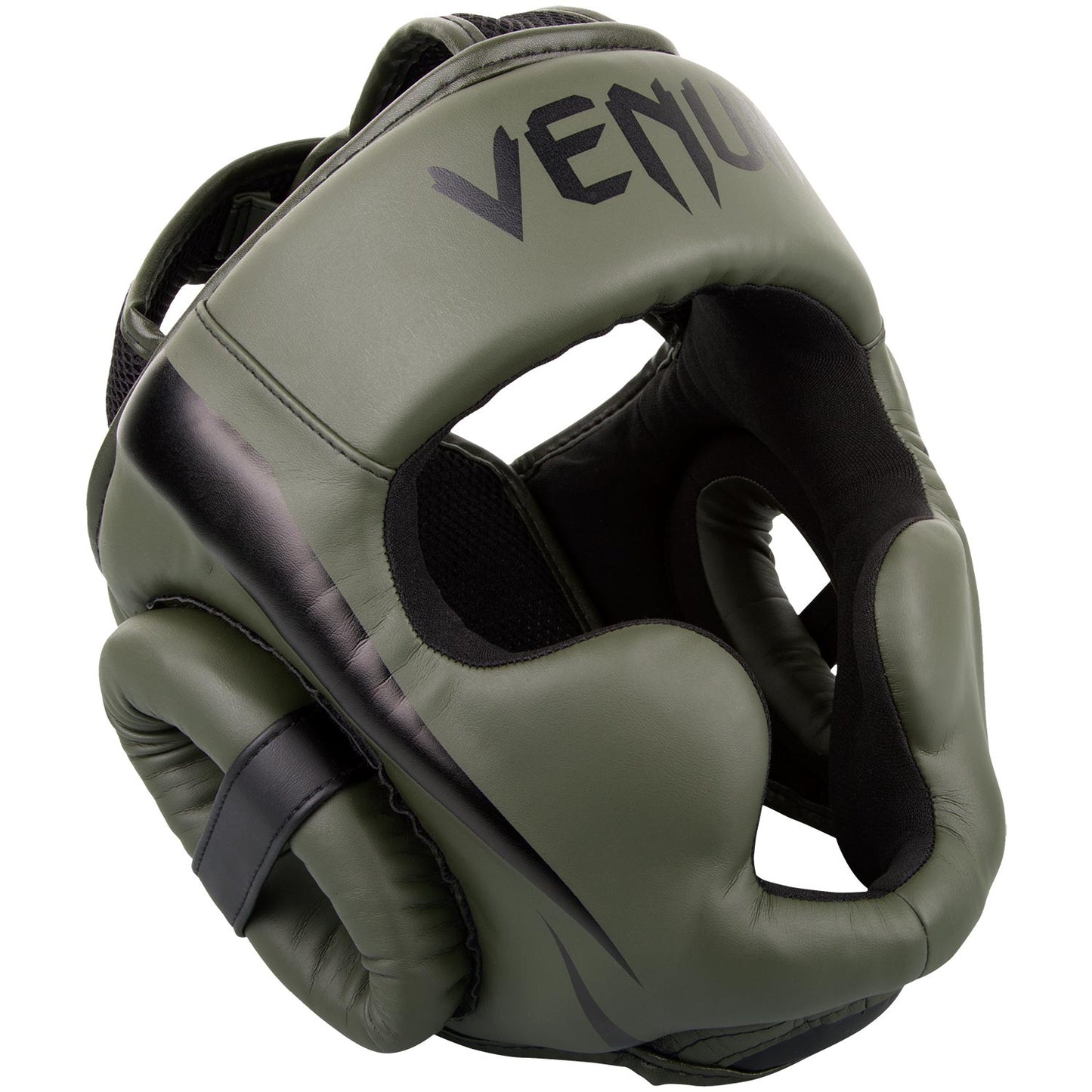 Venum Elite hoofdbeschermer - Khaki/Zwart