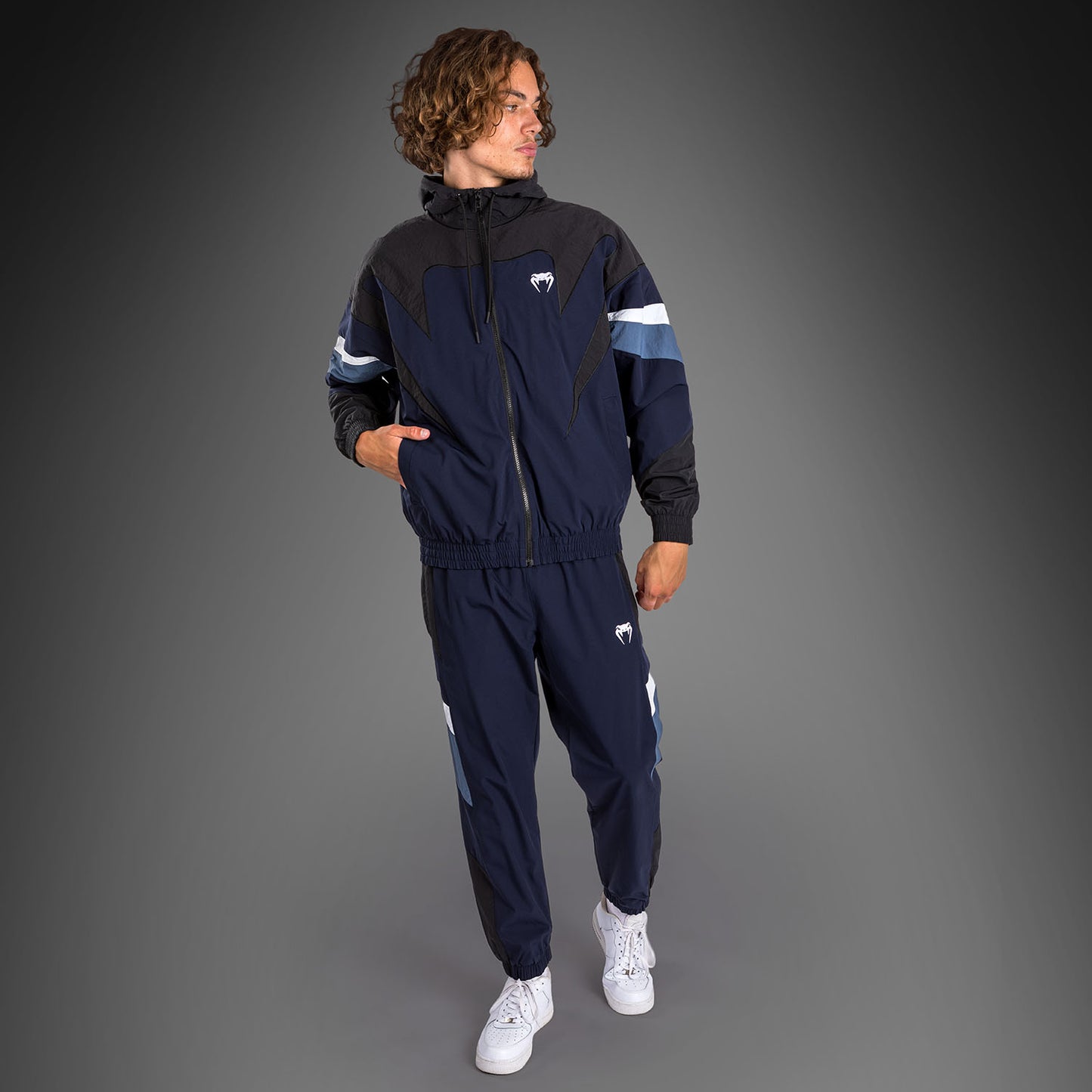 Venum Attack 90 Jas - Marineblauw