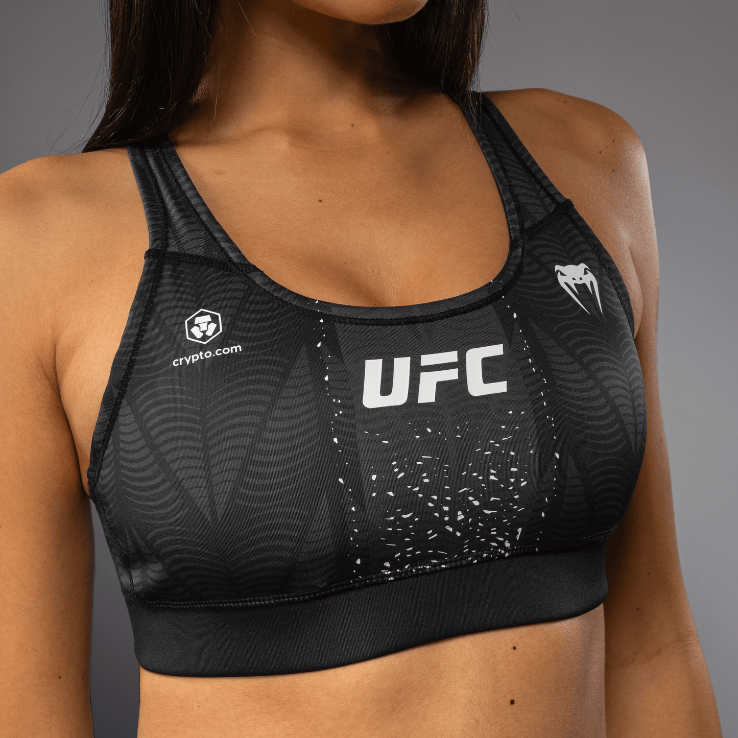 UFC Zenith by Venum Authentic Fight Night Sport-BH Dames - Zwart