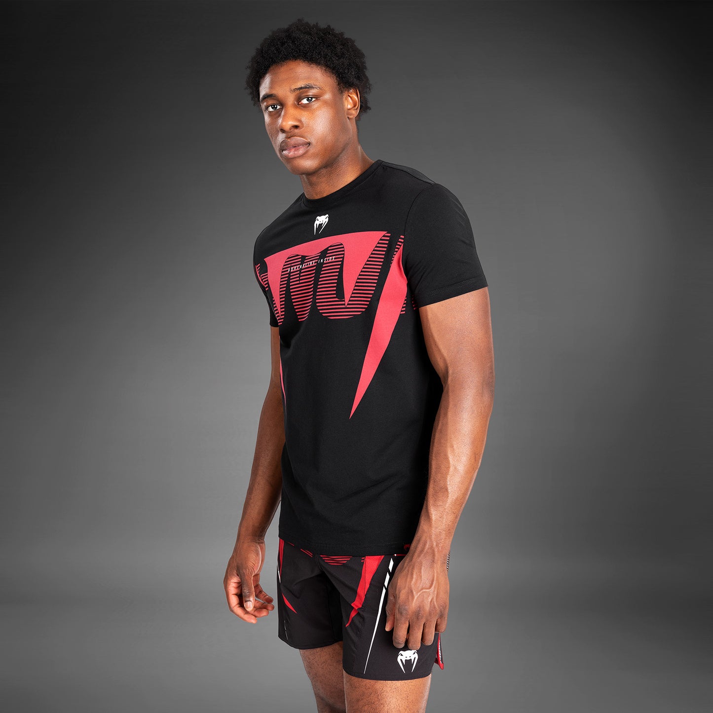 Venum Adrenaline Heren T-Shirt Met Korte Mouwen - Red