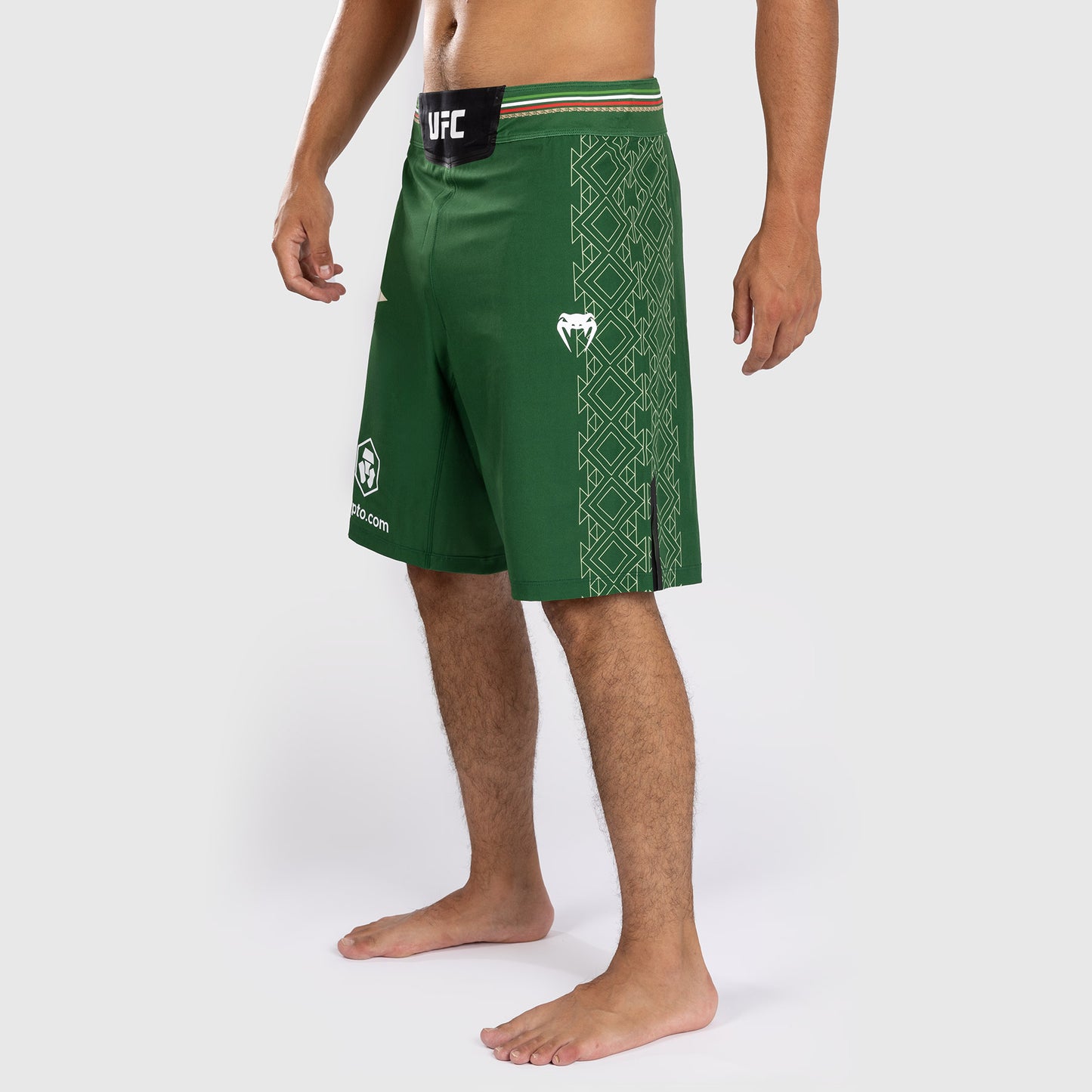Noche UFC by Venum Authentic Fight Night Heren Fight Short - Long Fit - Groen