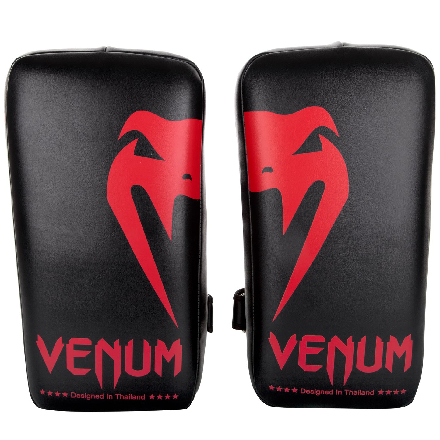 Venum Giant Kick Pads - zwart/Rot (paar)