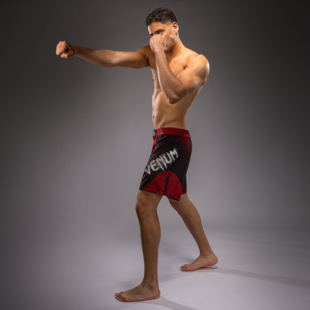 Venum Galactic 3.0 Fightshorts -Rood/Zilver