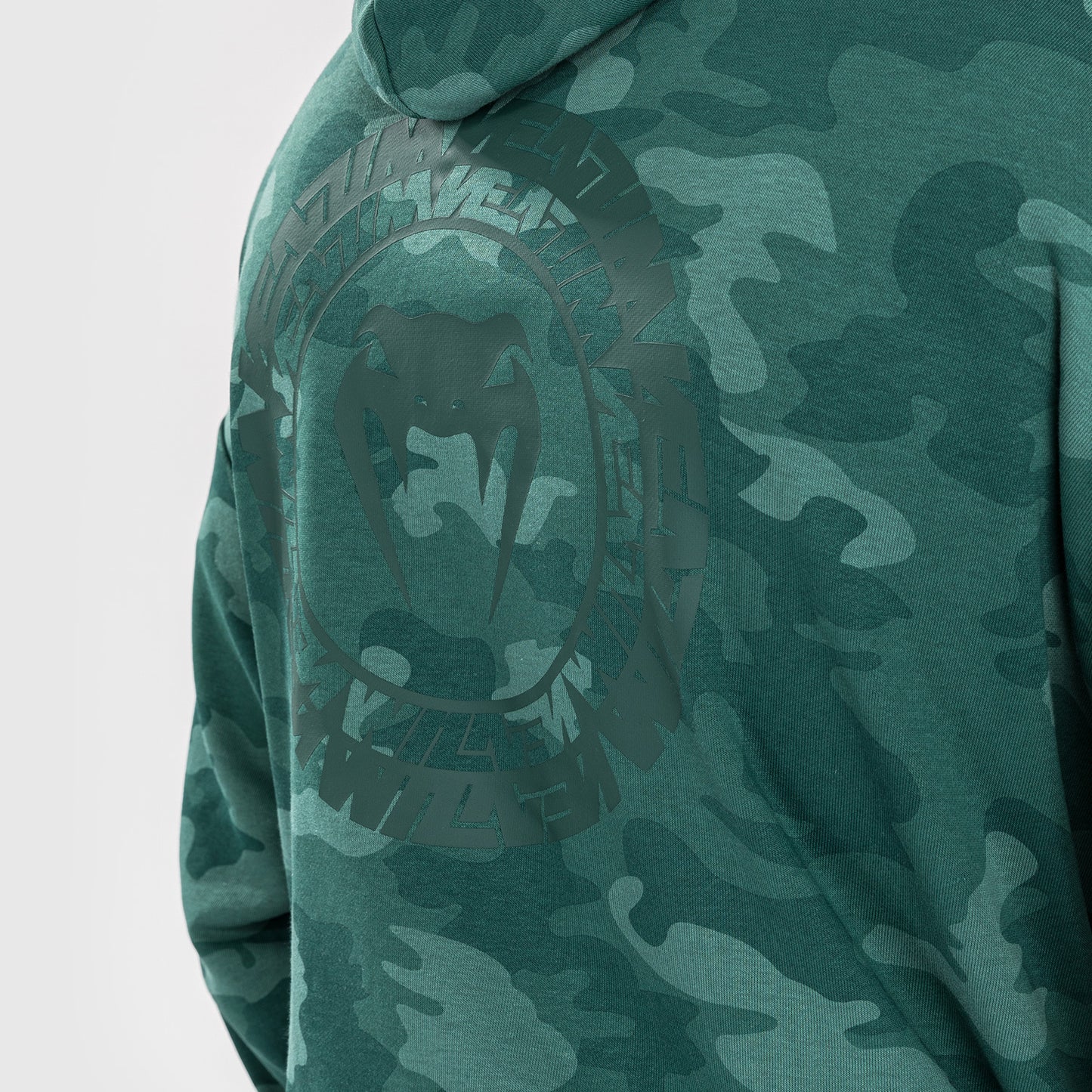 Venum Vortex XL Heren Hoodie - Turquoise Camo