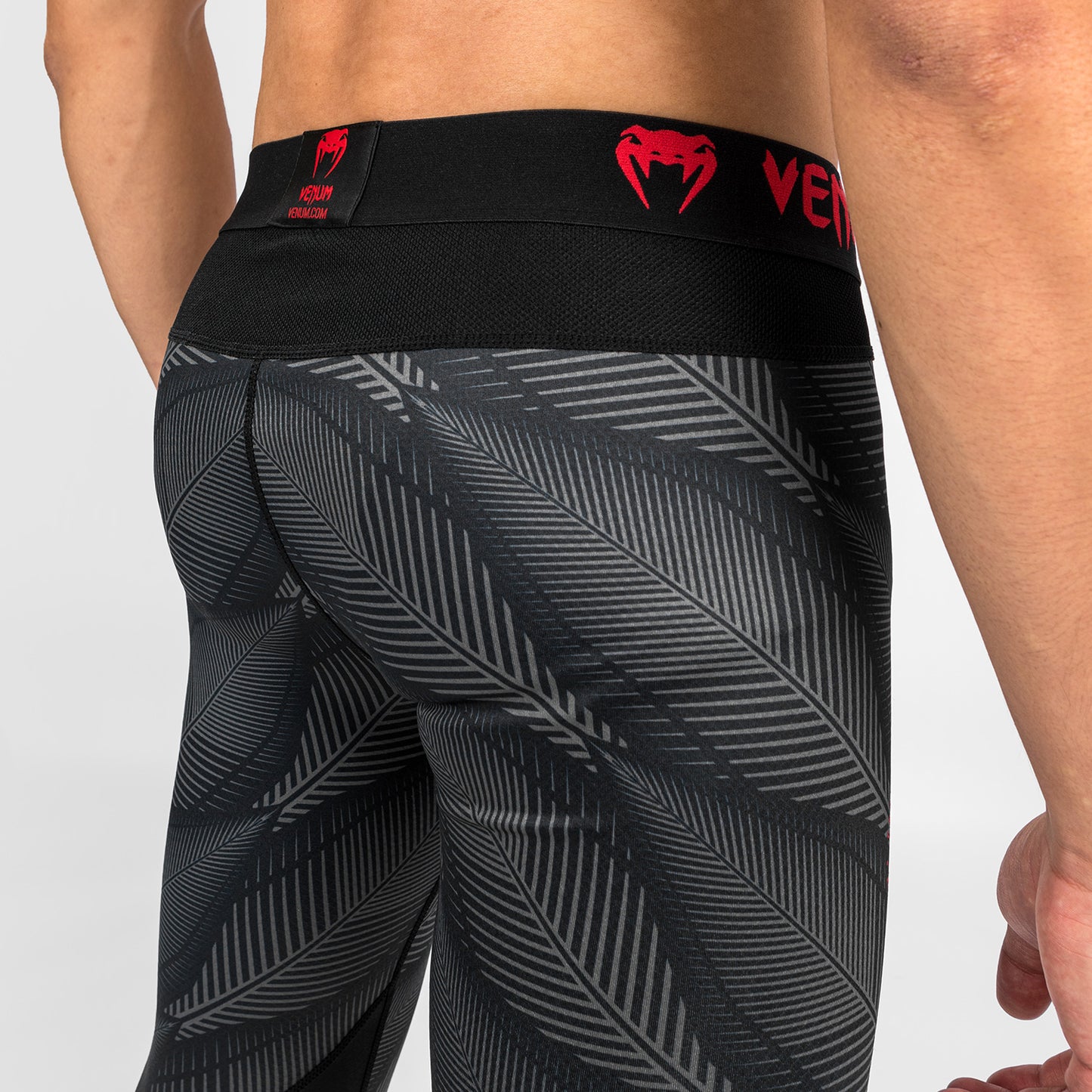 Venum Phantom Compressiebroek - Zwart/Rood