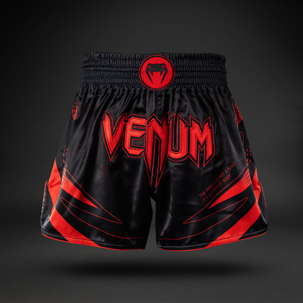 Venum Amazonia Reborn Muay Thai-short - Zwart/Rood