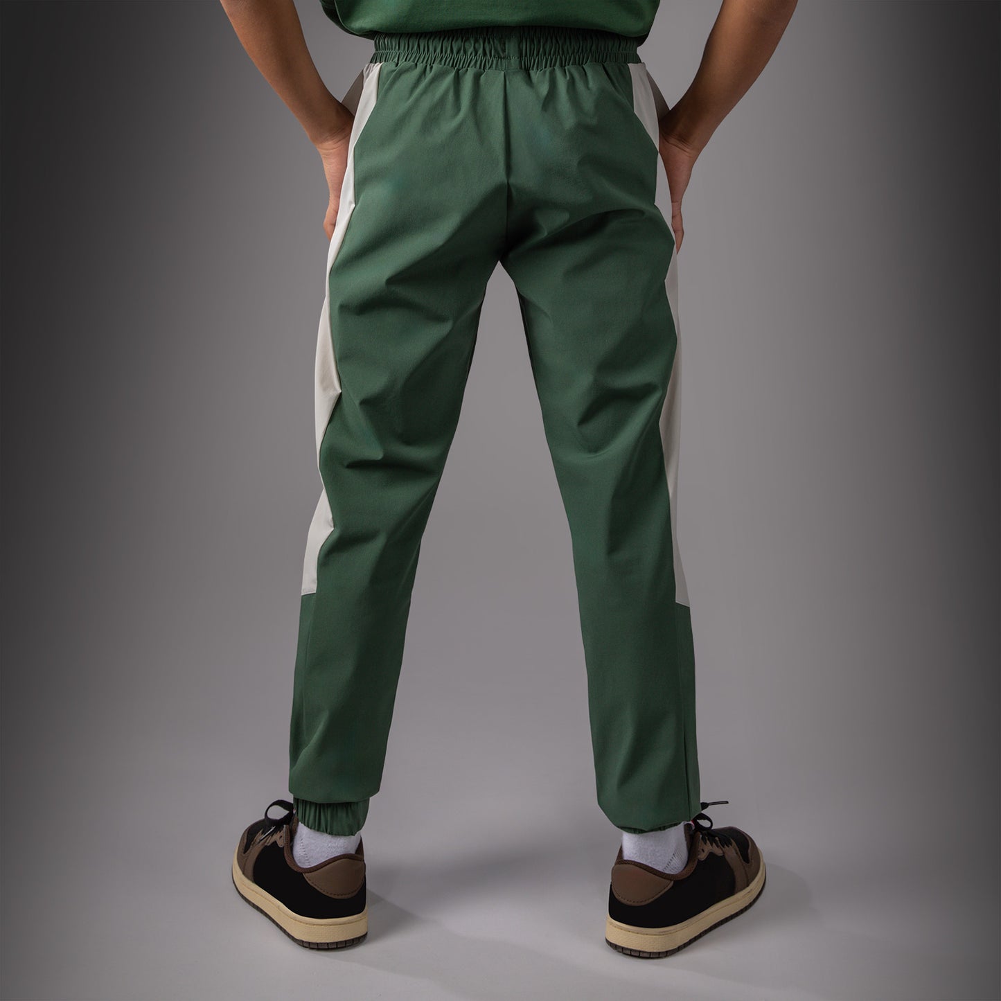 Venum Vectra Joggingbroek Voor Kinderen – Bosgroen/Off White