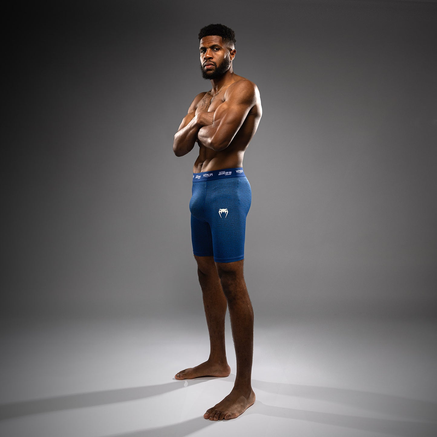 Venum x Ares Heren Vale Tudo Shorts - Koninklijk Blauw