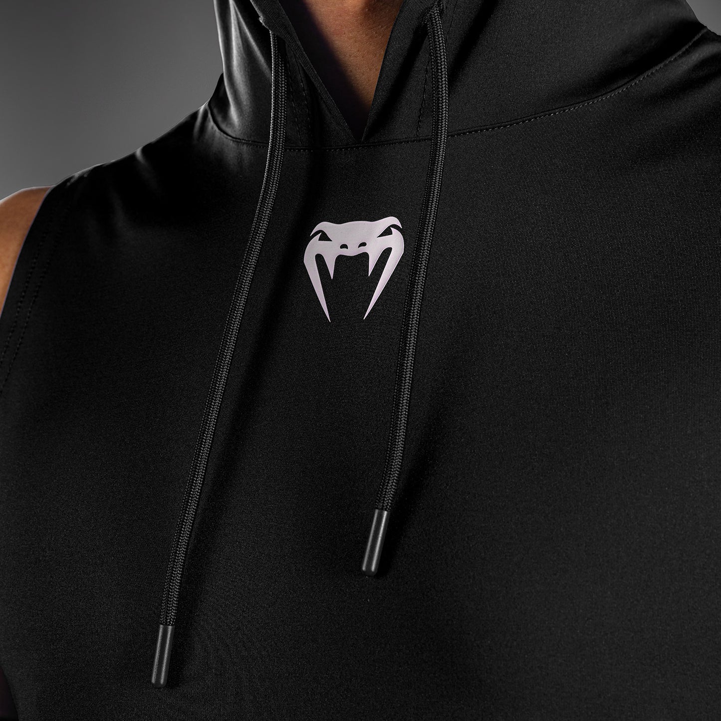 Venum Elite Mouwloze Dry Tech Hoodie - Zwart