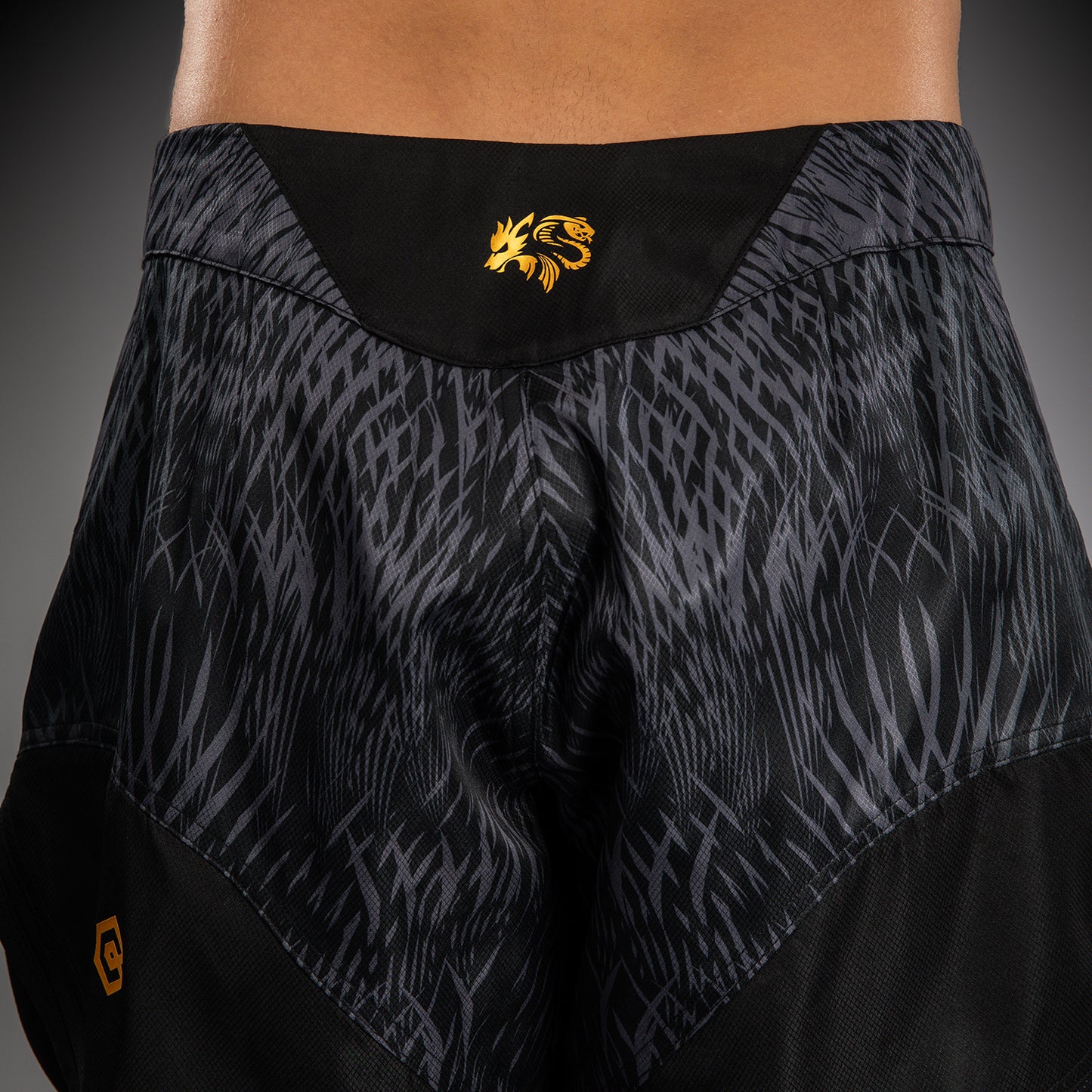 Venum x Chimaev Fightshorts - Zwart/Grijs