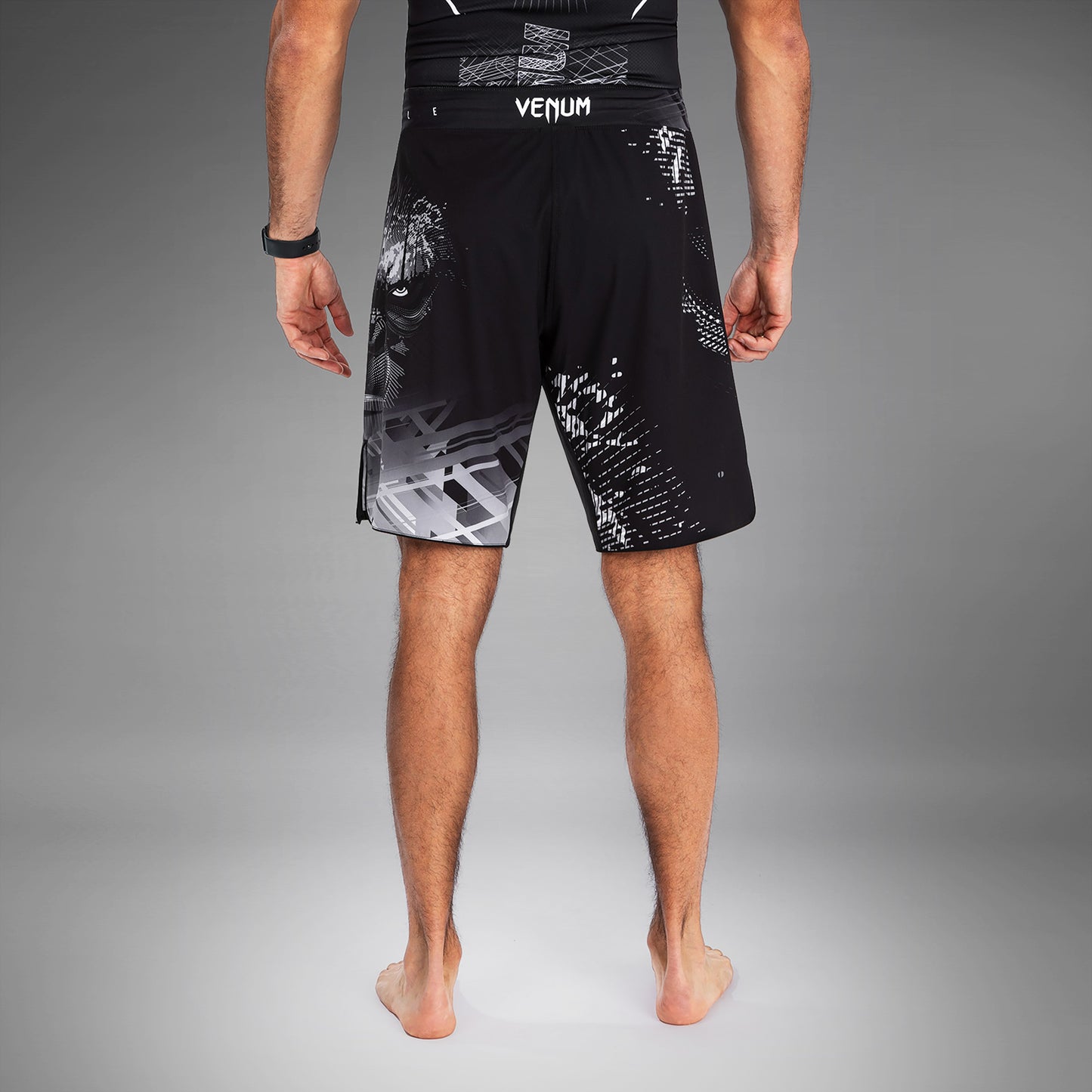 Venum Gorilla Jungle Fightshort - Zwart/Wit