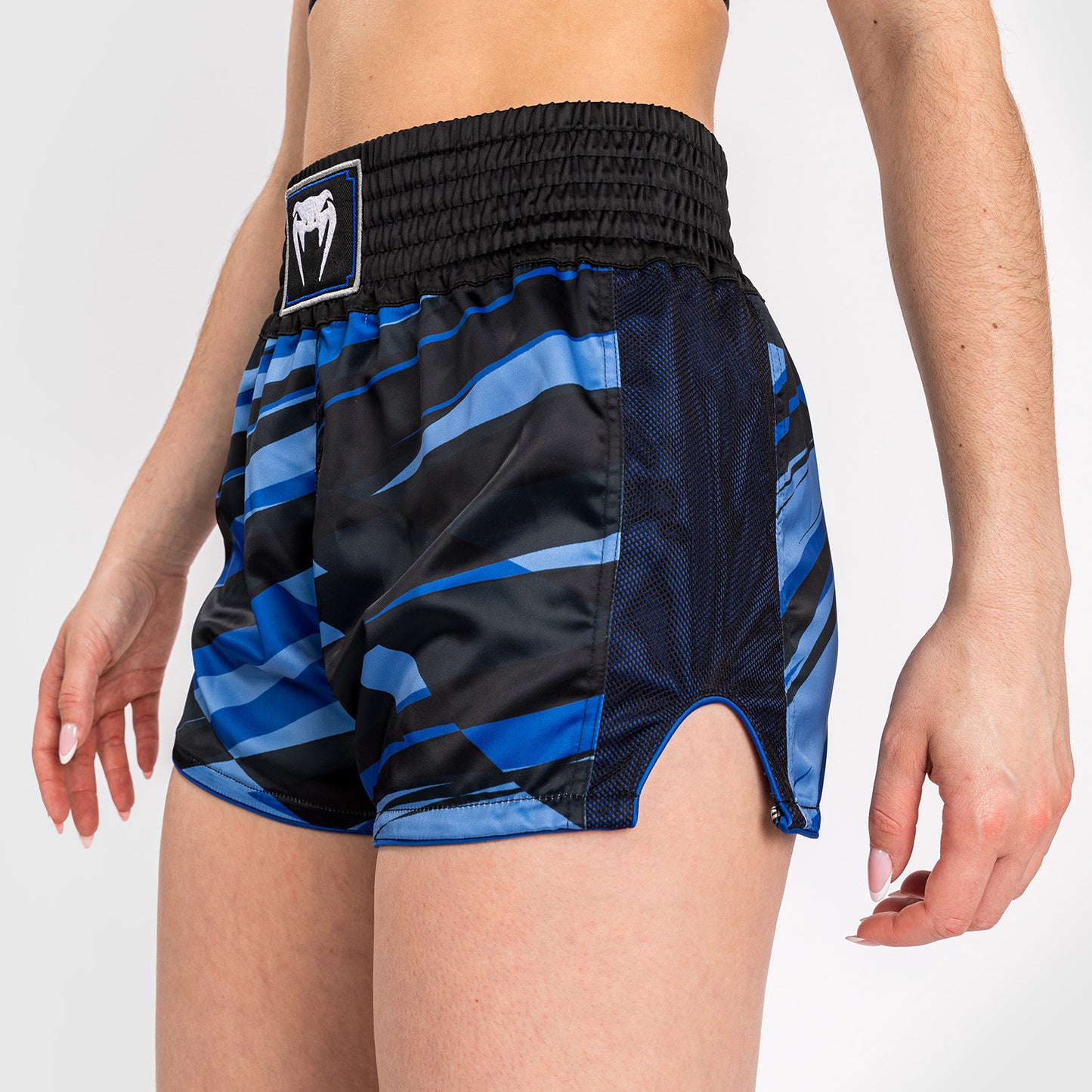 Venum Abyss Muay Thai Shorts Voor Vrouwen - Schaduw Blauw
