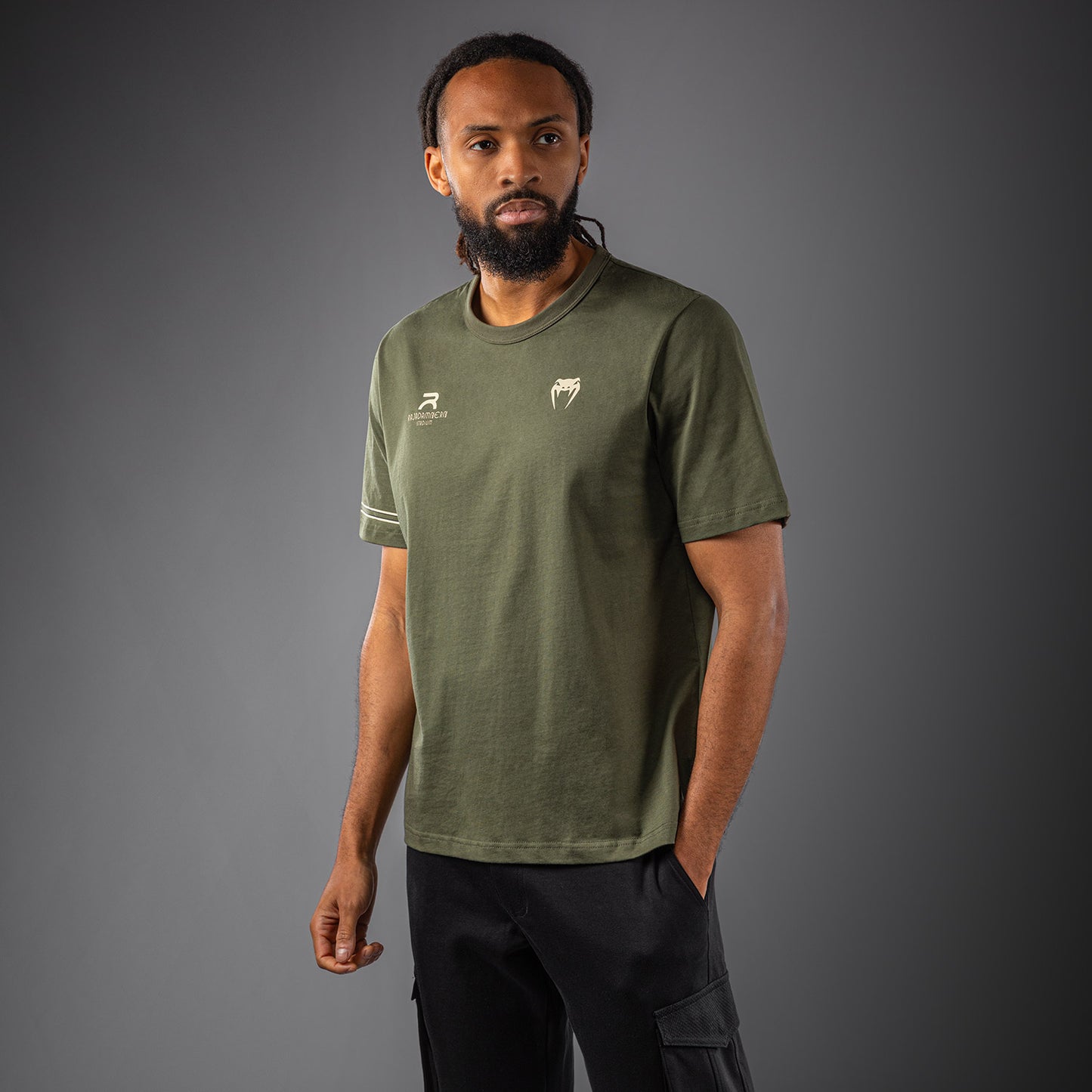 Venum x Rajadamnern T-shirt - Militair Groen