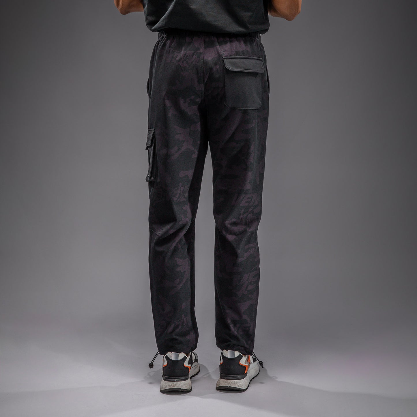 Venum Trooper Heren Joggingbroek - Zwart/Paarse