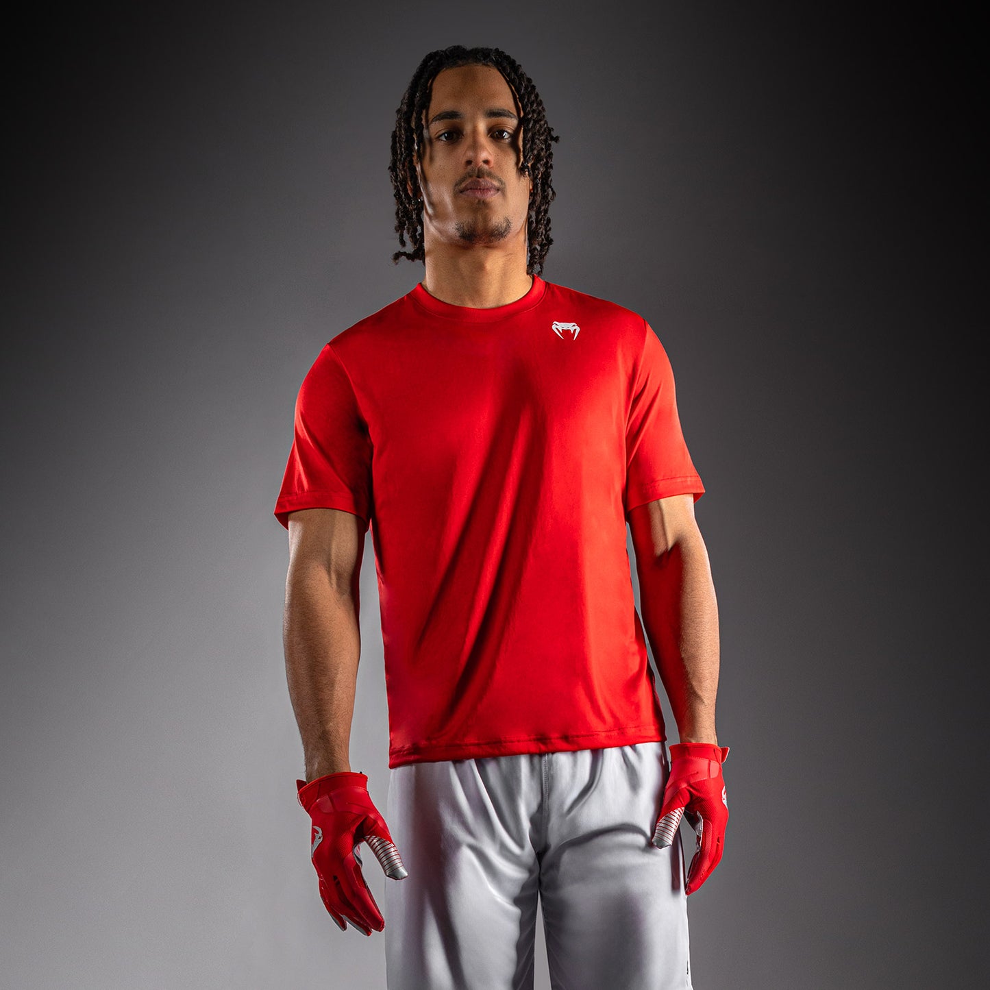 Venum Lineup Performance T-shirt met korte mouwen - Rood/Wit