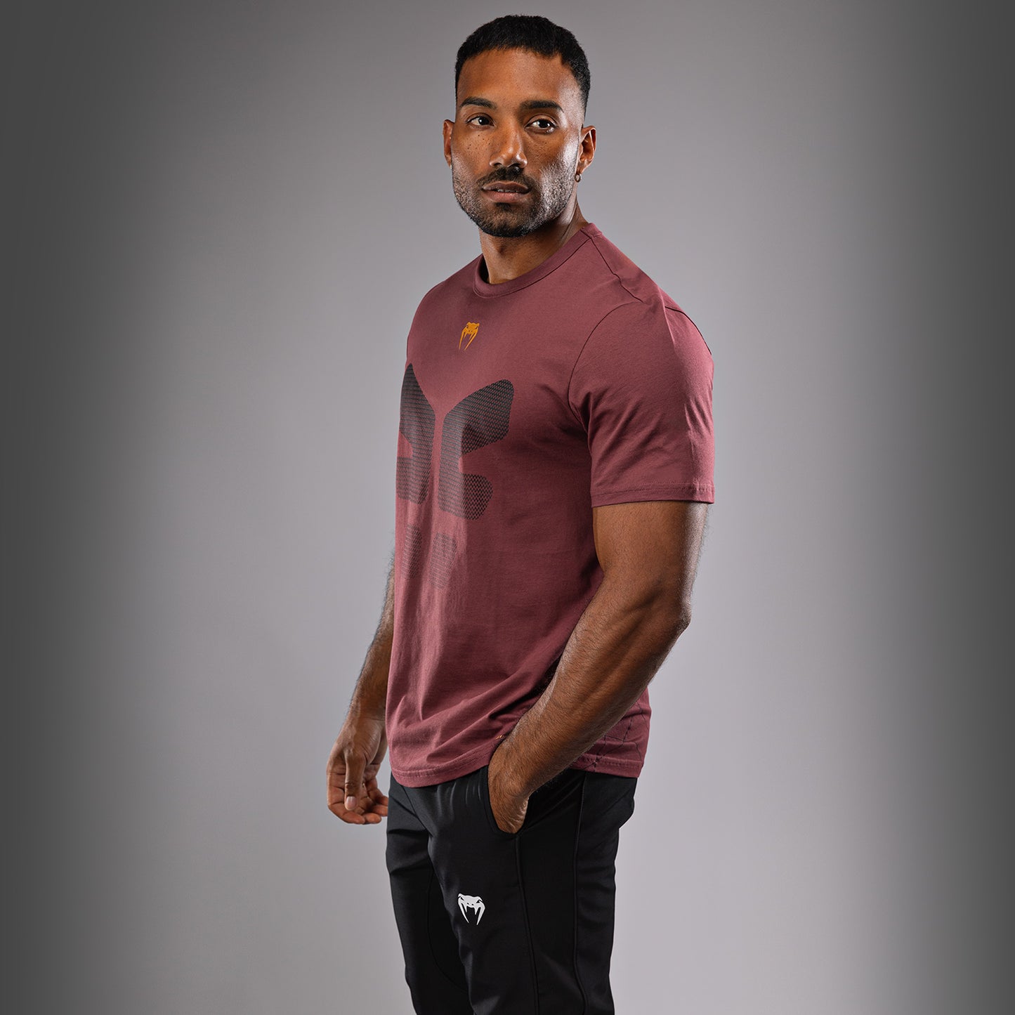 Venum Tactical XT T-shirt - Zwart/Bourgondië/Goud